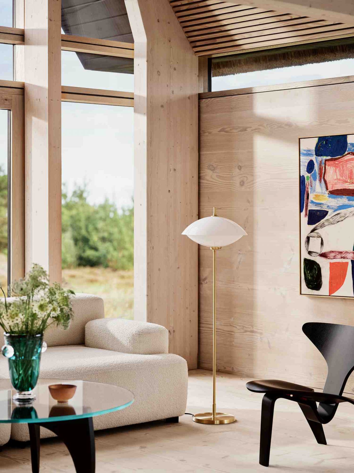 Clam Floor lamp Stehleuchte Fritz Hansen 