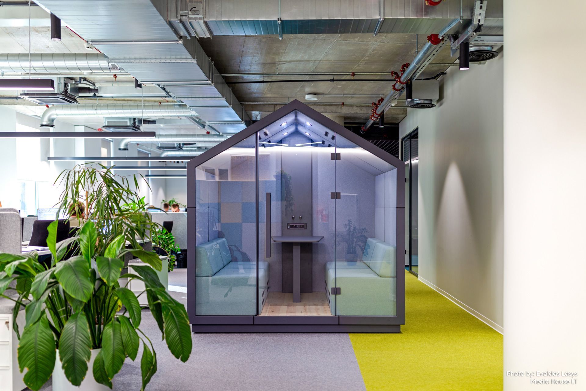 treehouse TH 4 Akustikmöbel für 4 Personen Bejot