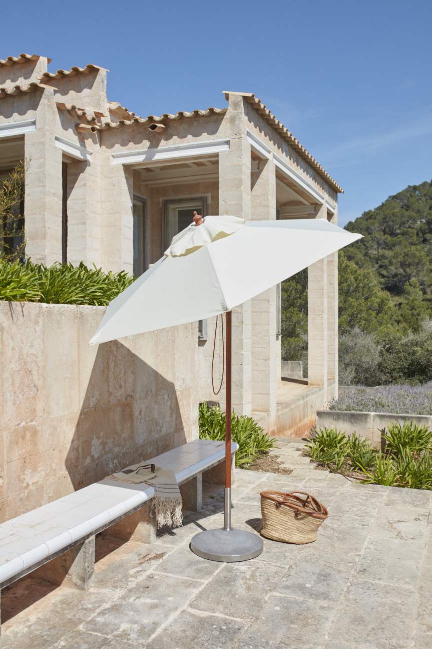 Messina Sonnenschirm Skagerak by Fritz Hansen Ø 210 cm / Off white