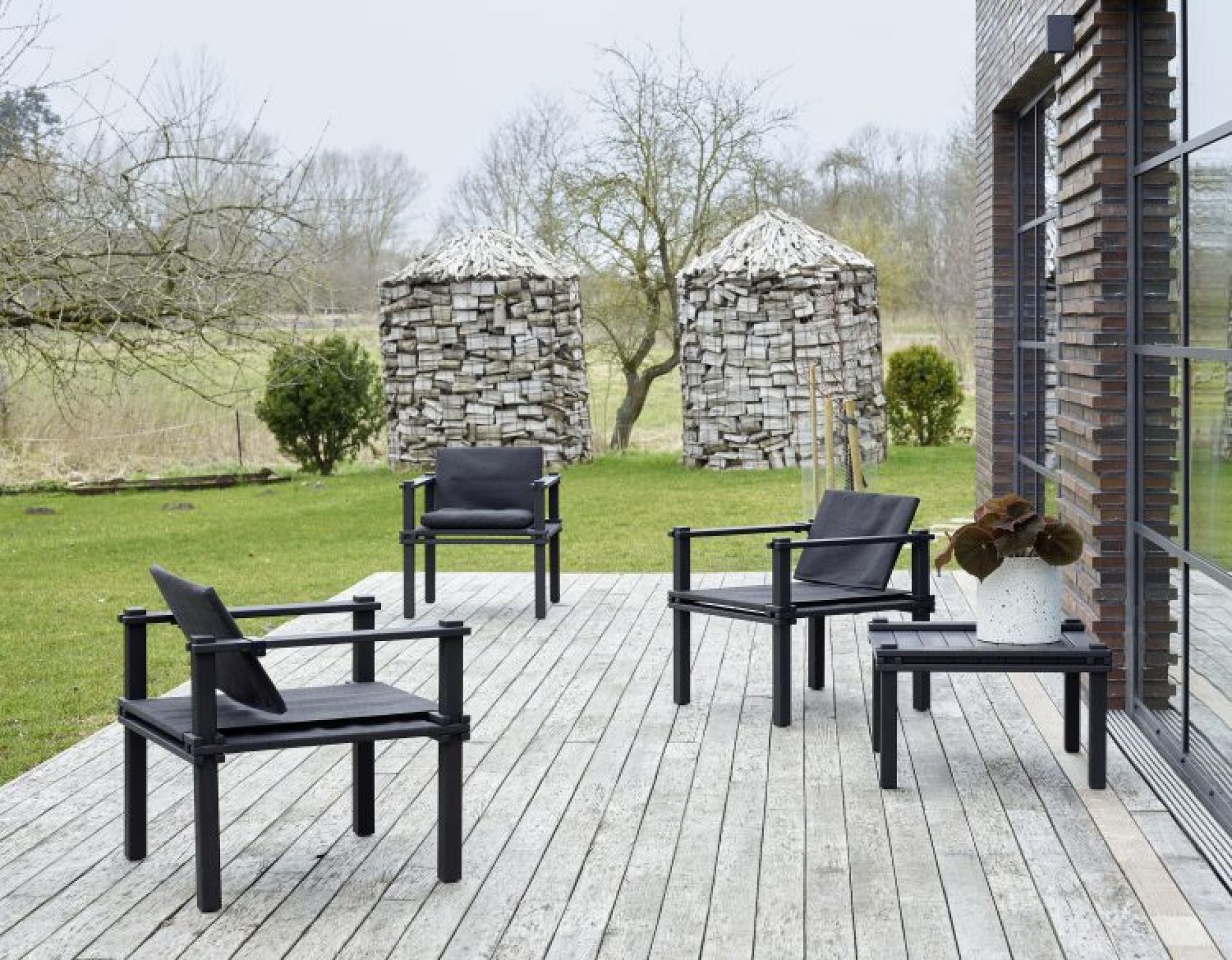 Farmer Sessel Outdoor Cor