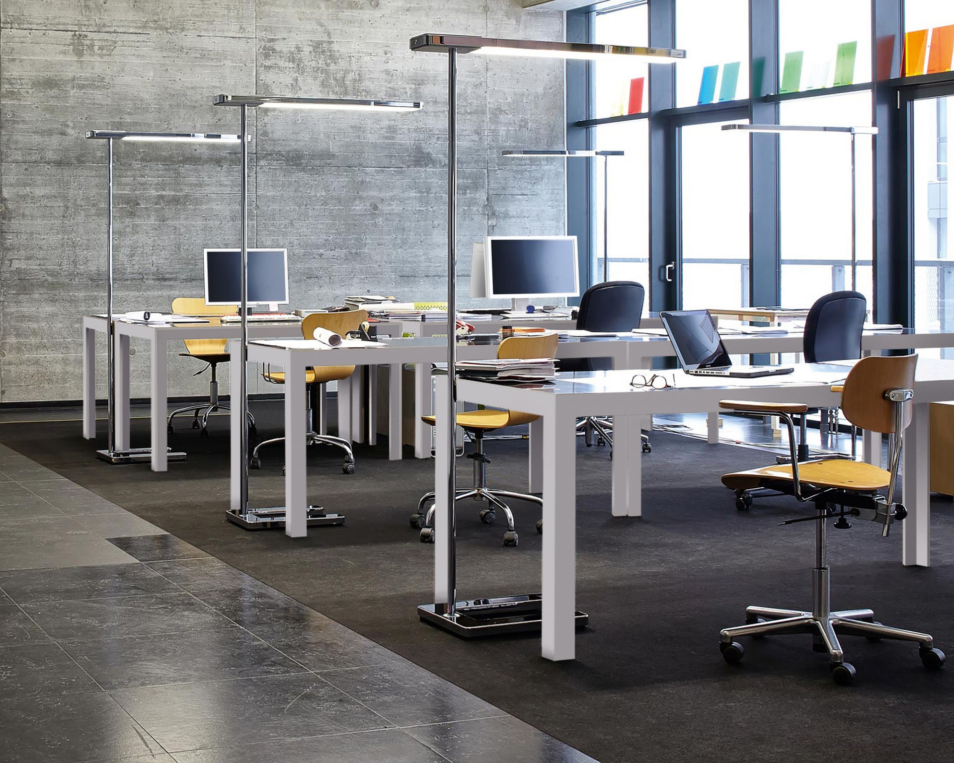 Slice² Floor Stehleuchte Serien Lighting