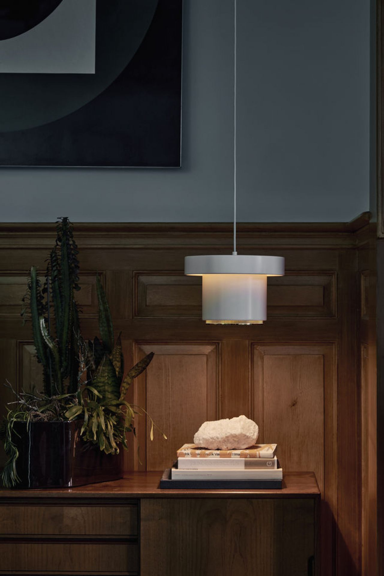 A201 Pendant Light Pendelleuchte Artek Weiss - Messing