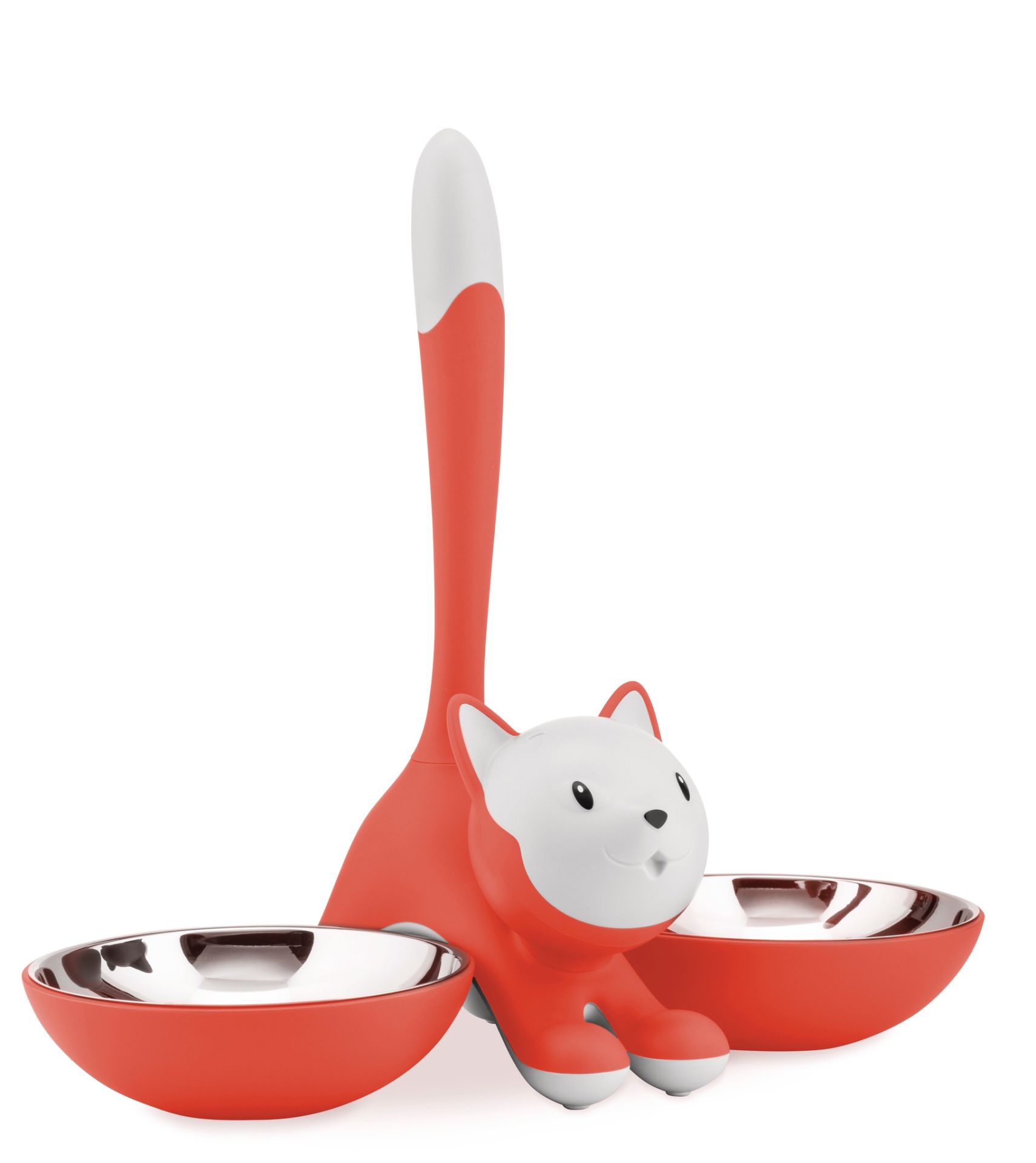 AMMI09 RO Tigrito Katzennapf rot Alessi