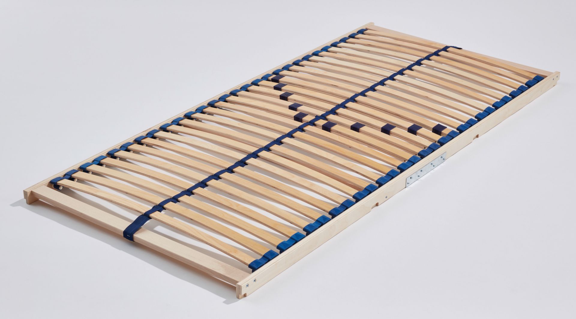 Starrer Lattenrost mit Massivholzrahmen, 220x140 cm, für optimalen Schlafkomfort und gute Belüftung.
