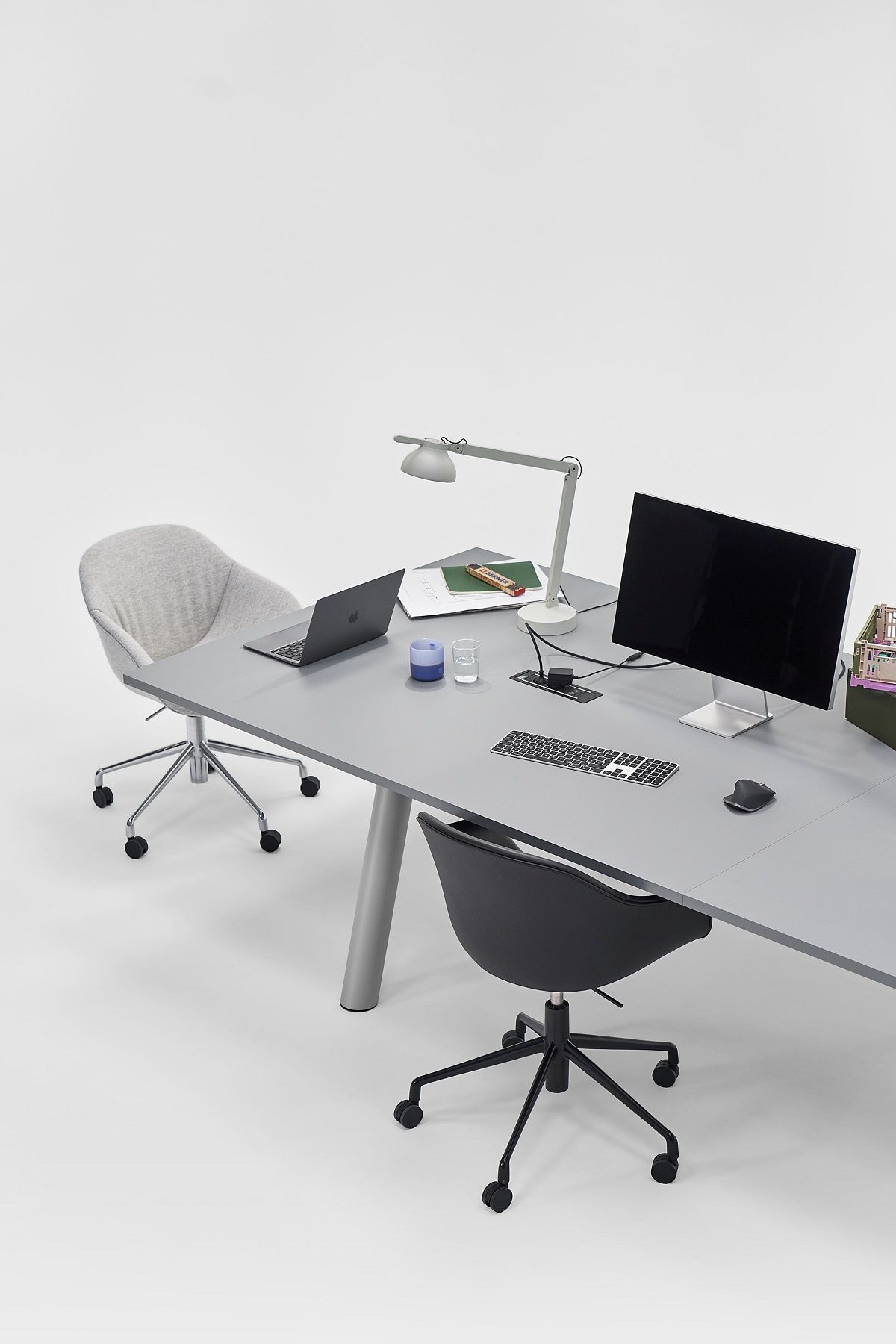 Boa Table Tisch / Konferenztisch B 420 x T 110 x H 75 cm Hay