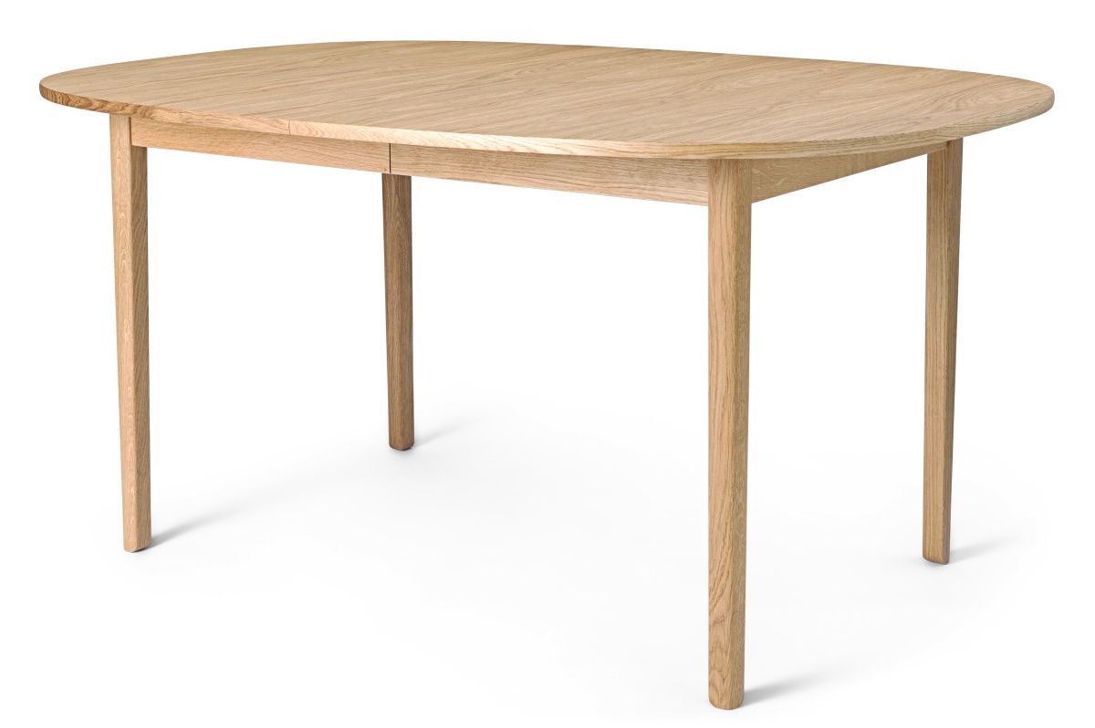 OW224 Tisch von Carl Hansen & Søn aus Eiche, ovaler Esstisch für Esszimmer.