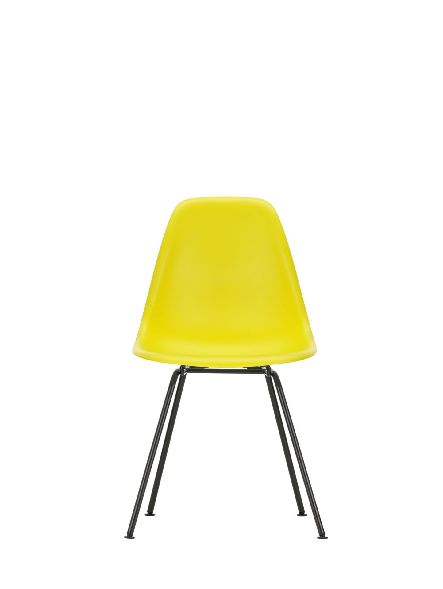 Eames Plastic Side Chair DSX Stuhl Vitra Schwarz - Weiss