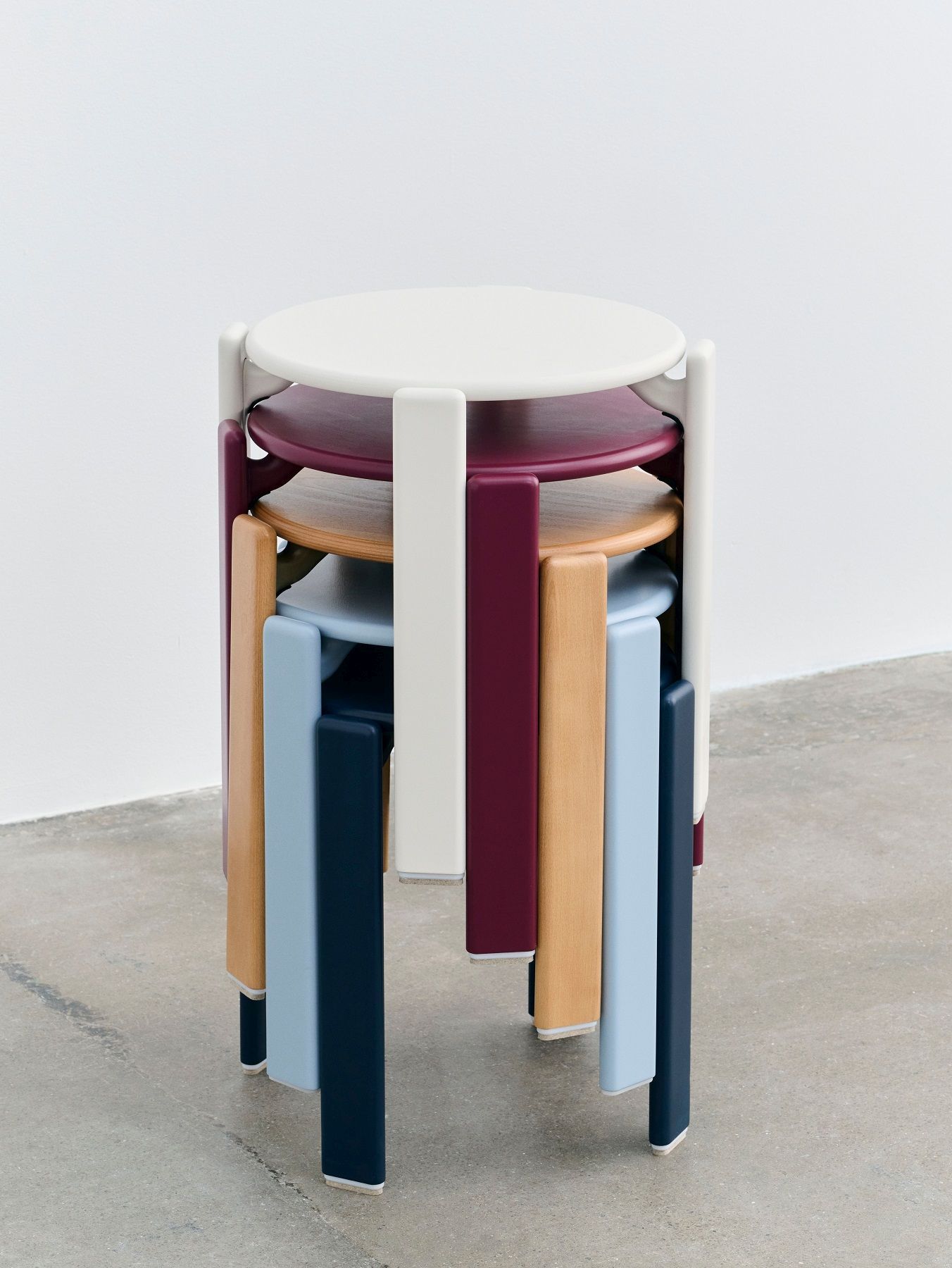 Rey Stool Hocker Hay