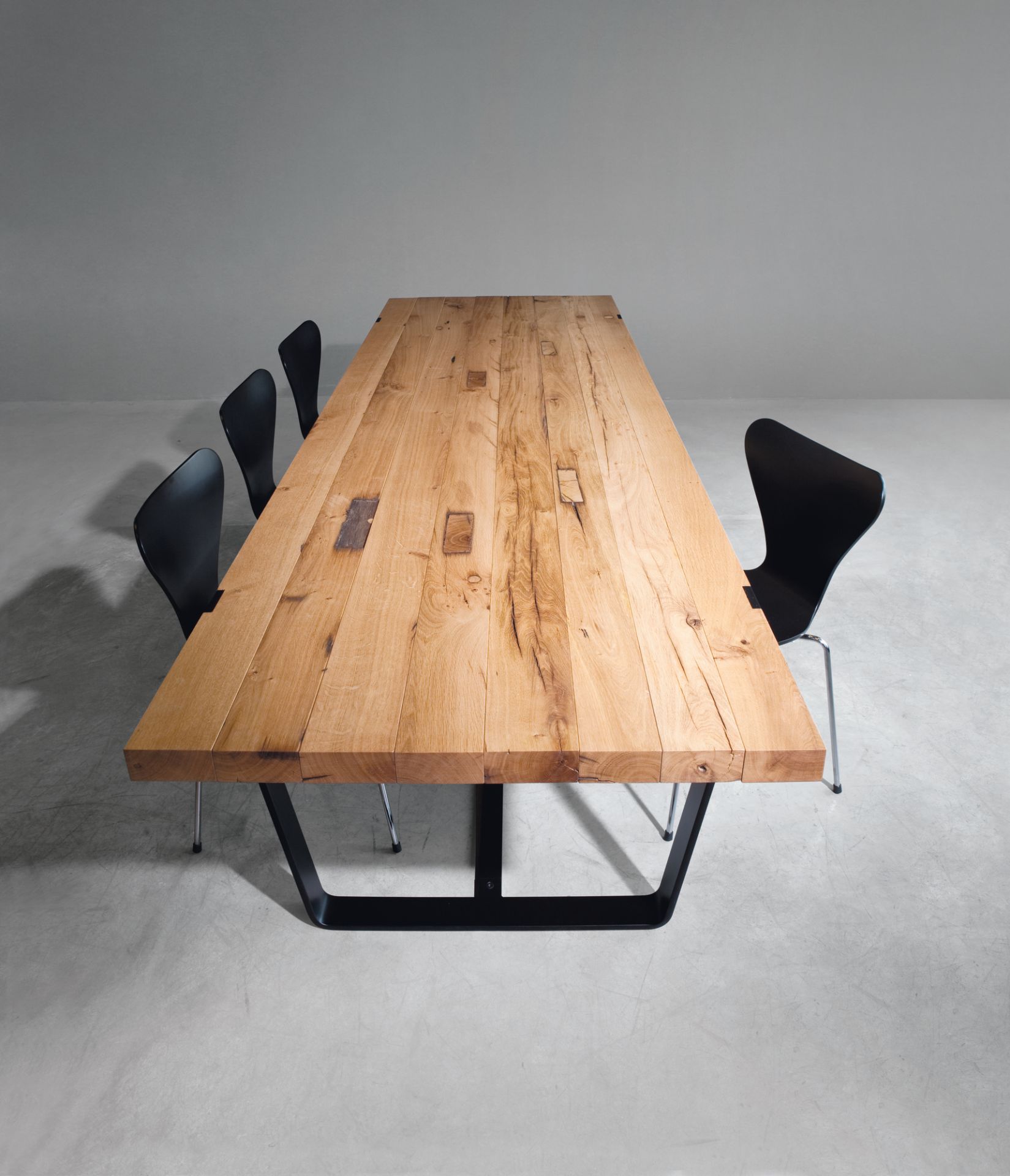 BB 11 Clamp Tisch Eiche roh/geölt Janua