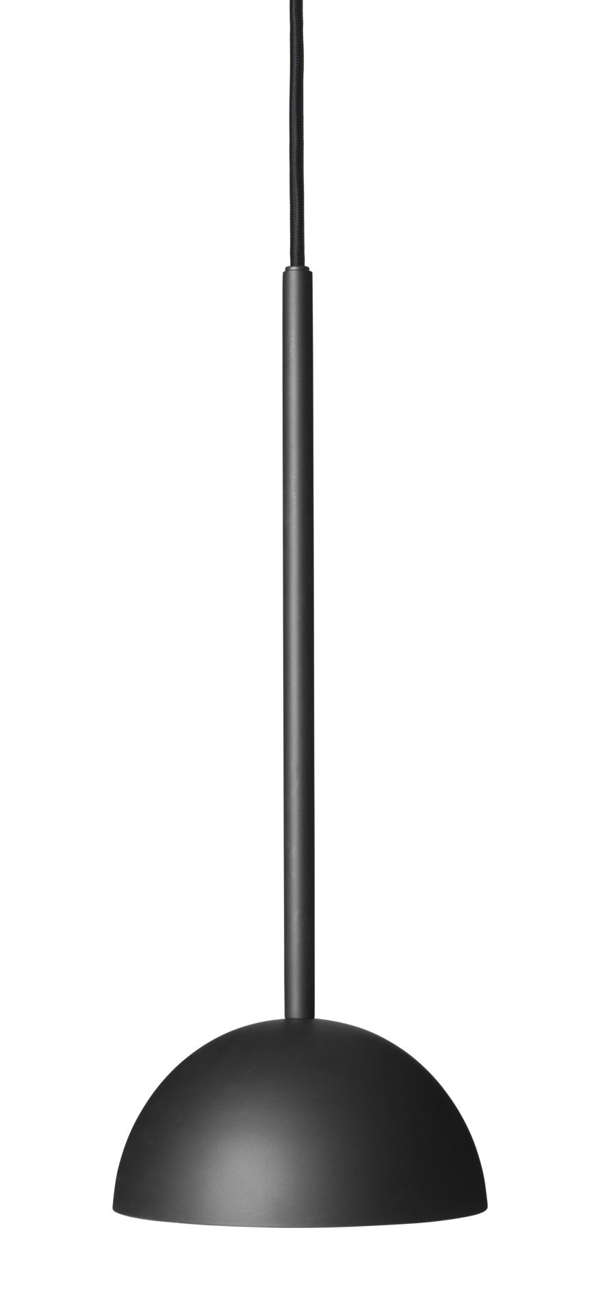 Schwarze MO330 Pendelleuchte von Carl Hansen & Søn, moderne Hängelampe für Wohnzimmer und Essbereich.