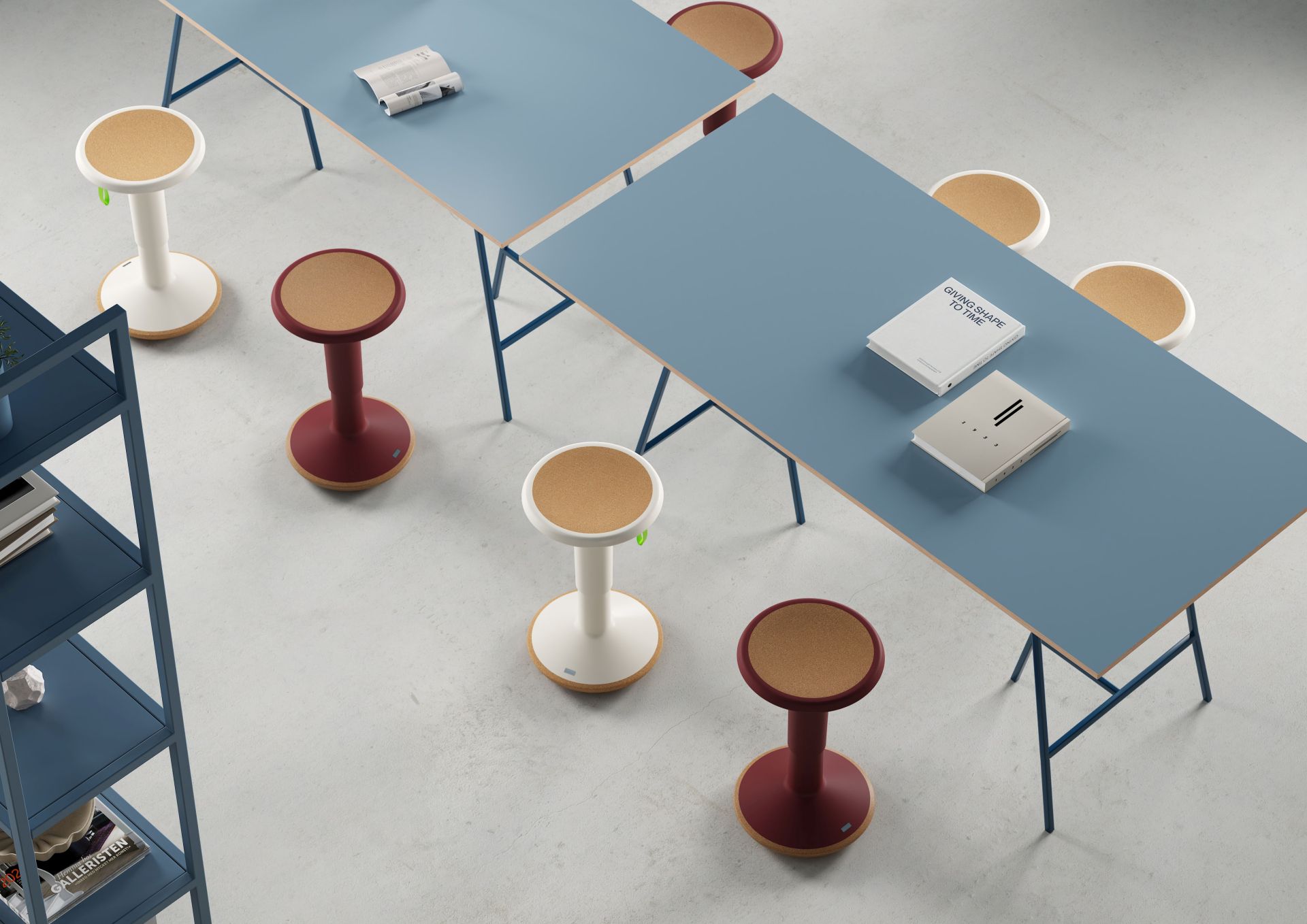 ECO UP Sitzhocker Interstuhl