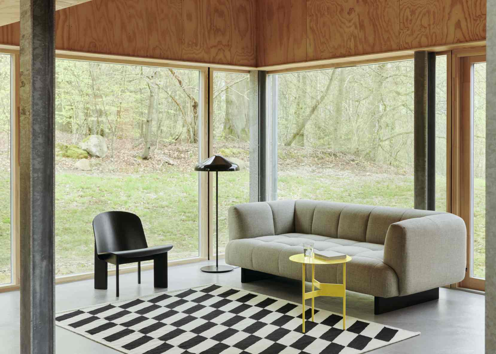 Quilton Lift Sofa 2-Sitzer Hay