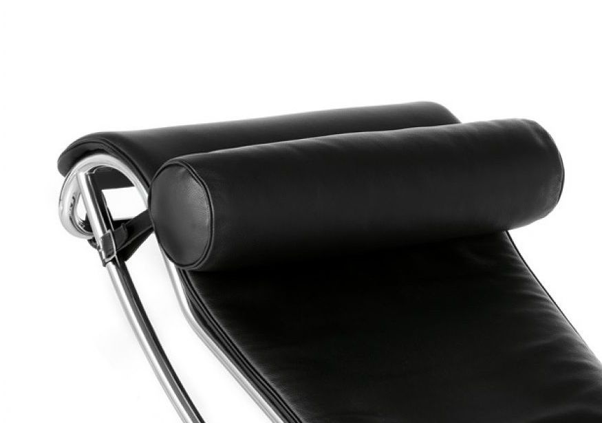 NUR Nackenrolle zu LC4 Liege in Leder X GRAPHITE Cassina