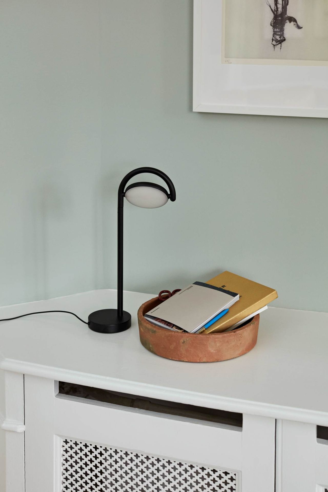 Marselis Table Lamp Tischleuchte Hay schwarz
