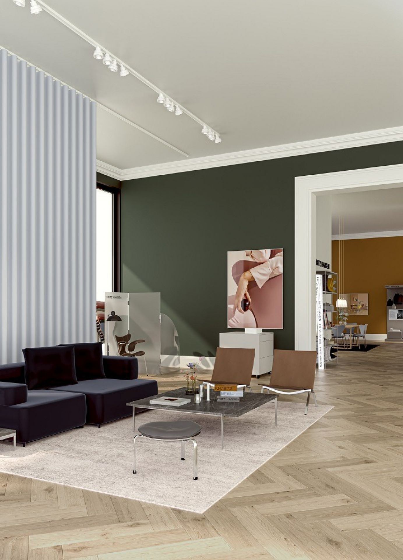 PK 33 / PK33 Hocker Fritz Hansen