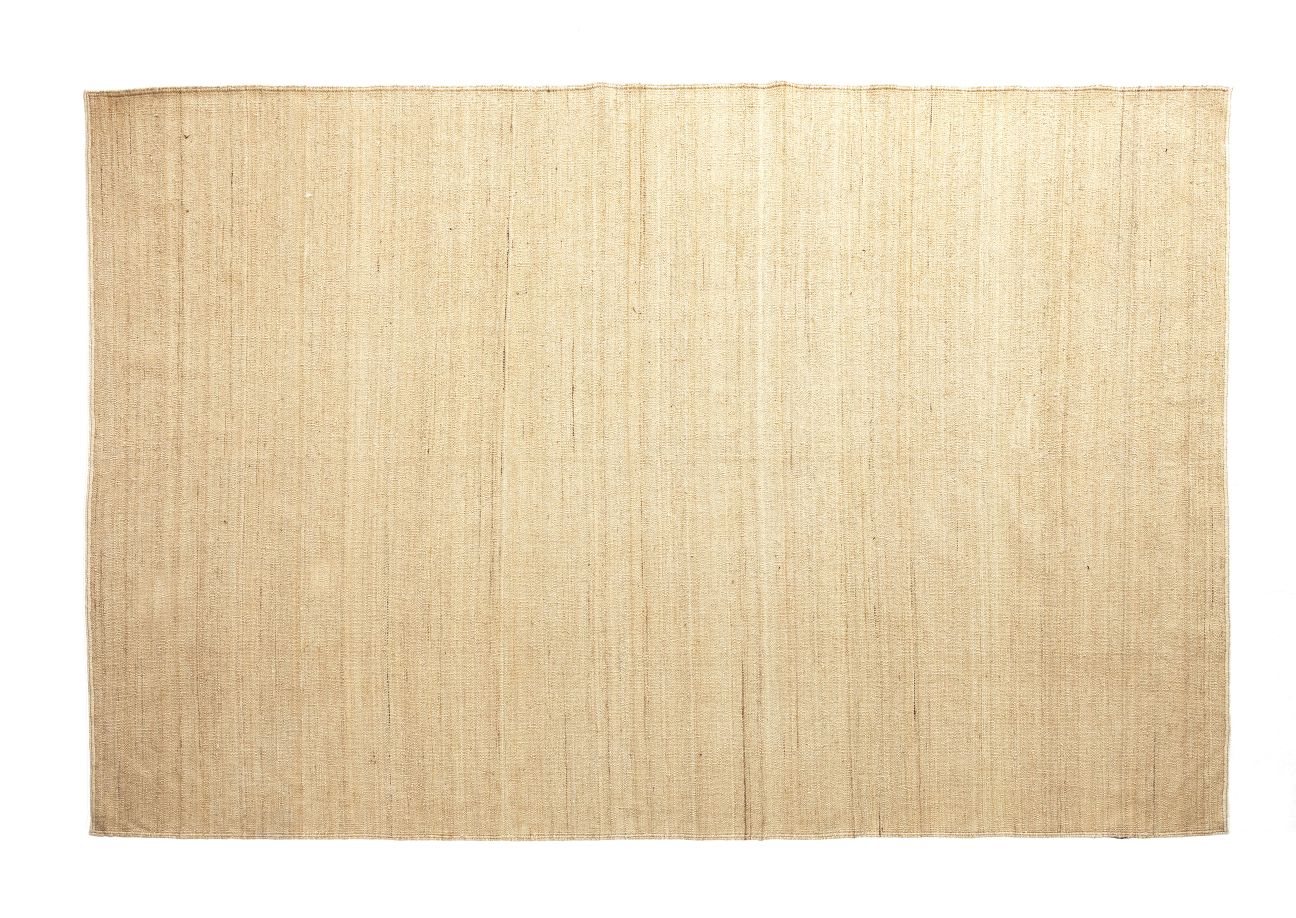 Nanimarquina Nomad Teppich Natural, 300x400cm. Naturfarbener, rechteckiger Teppich aus Naturfasern für Wohnräume.