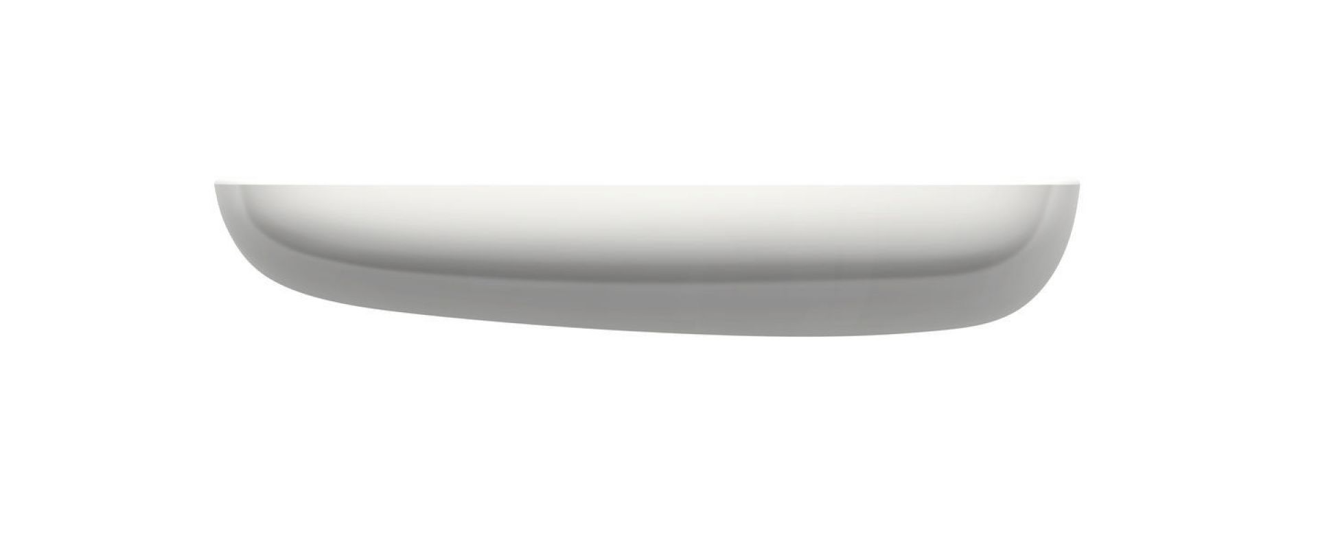 Weißes Vitra Corniches Wandboard Large, moderne Ablage für die Wand, minimalistisches Design.