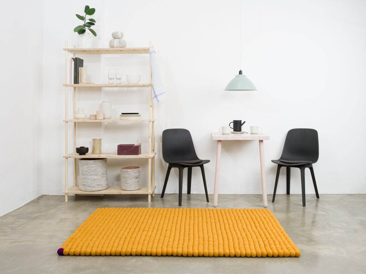 Big One Rechteckig Filzteppich 140 x 200 cm myfelt 