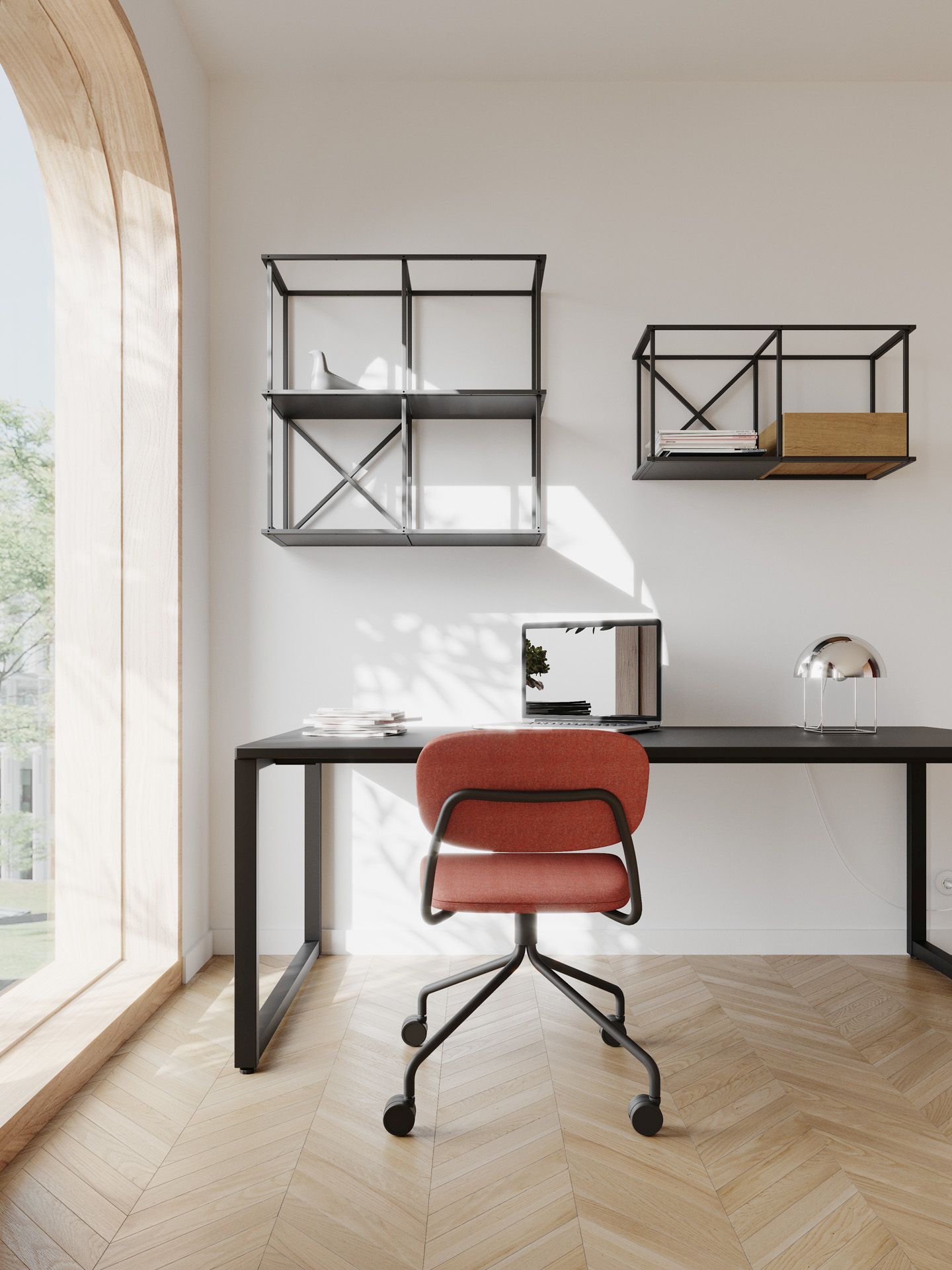 hens HS 4K0 Stuhl / Konferenzstuhl auf Rollen Bejot