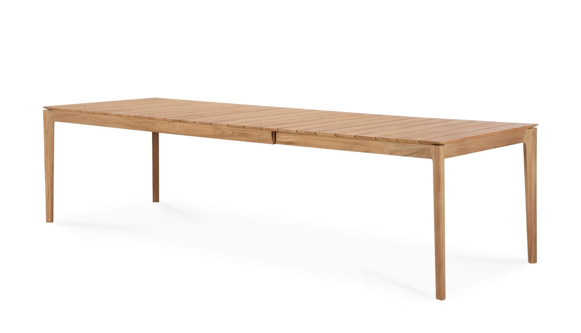 Bok Outdoor Tisch von Ethnicraft, ausziehbar, aus Teakholz, für Garten und Terrasse.