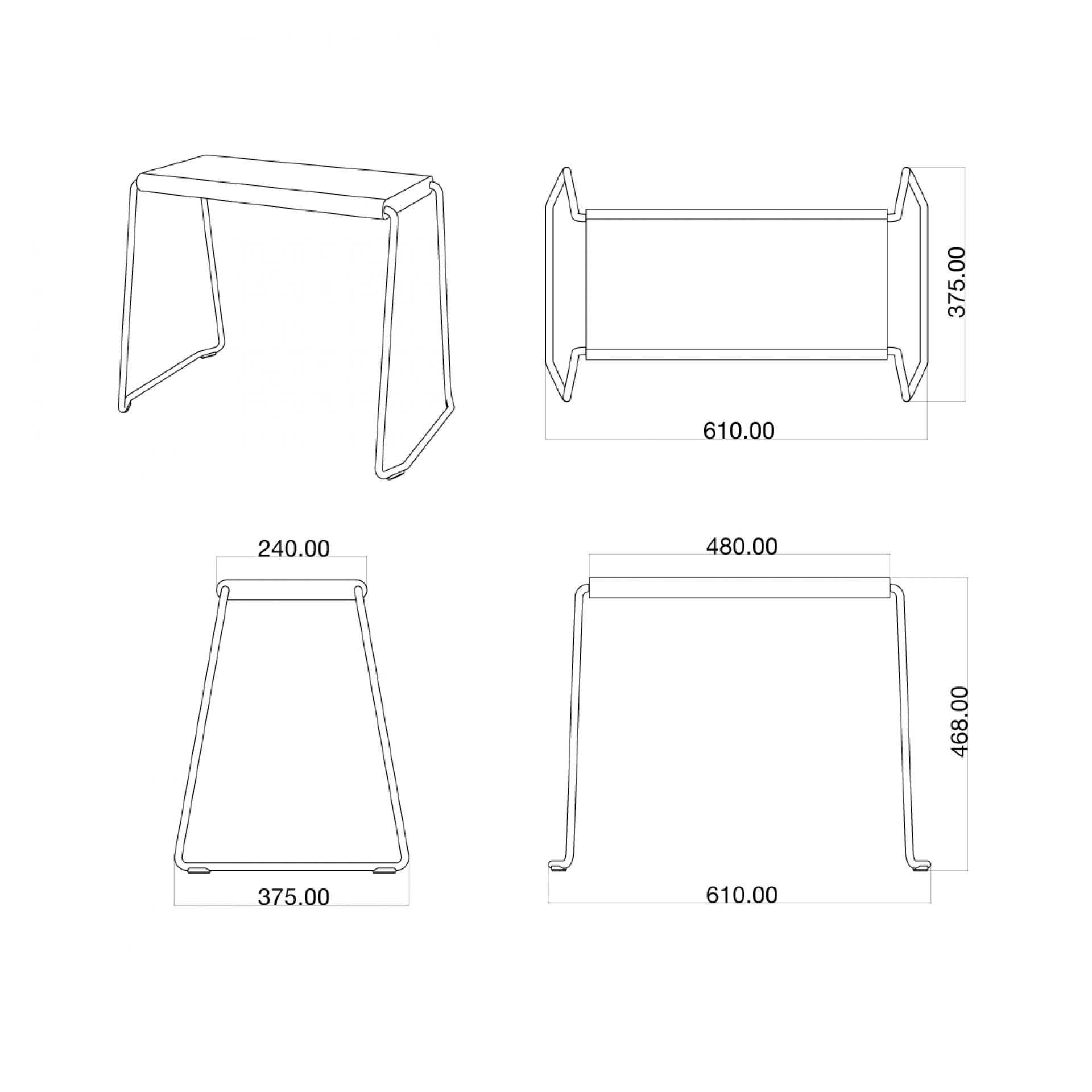 D:003 Beistellhocker Fuchs & Habicht