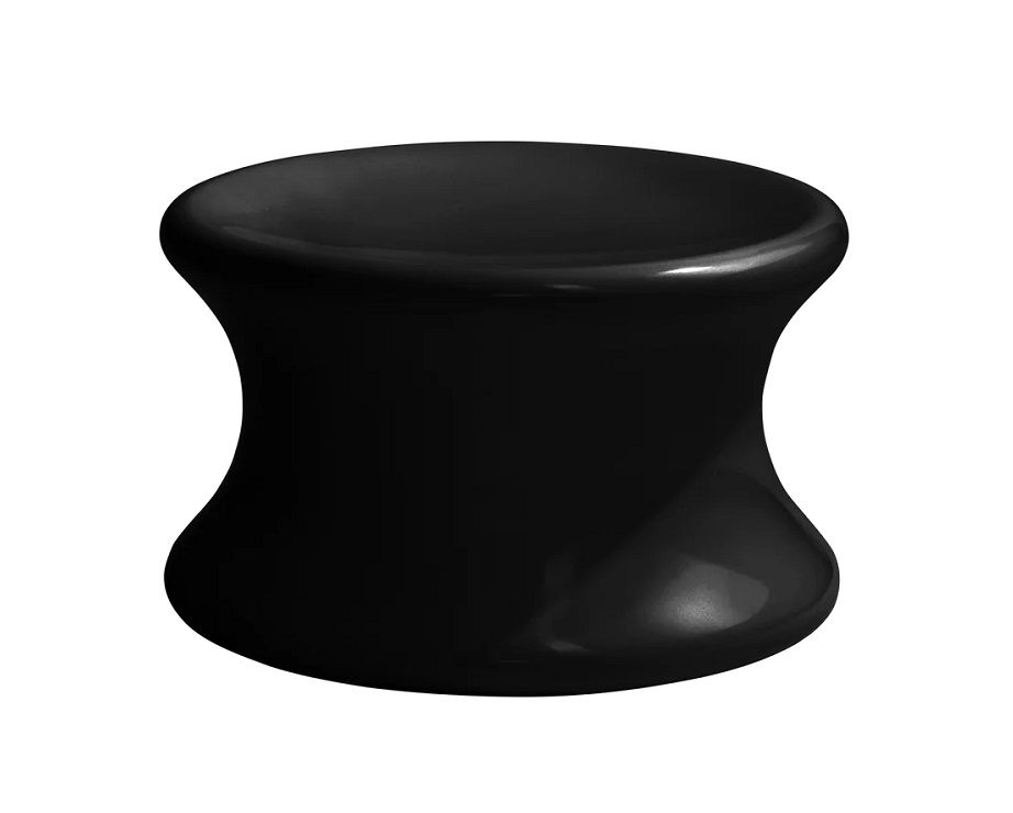 Schwarzer Mushroom Hocker von Eero Aarnio Originals: Moderner Design Hocker für Wohnzimmer und Büro.