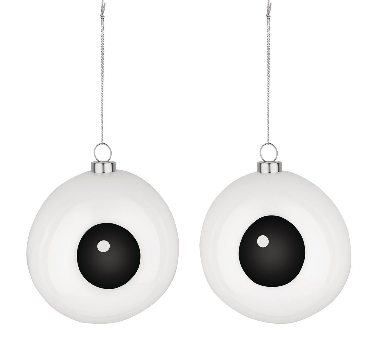 Carol Weihnachtsschmuck Glas Handbemalt Alessi