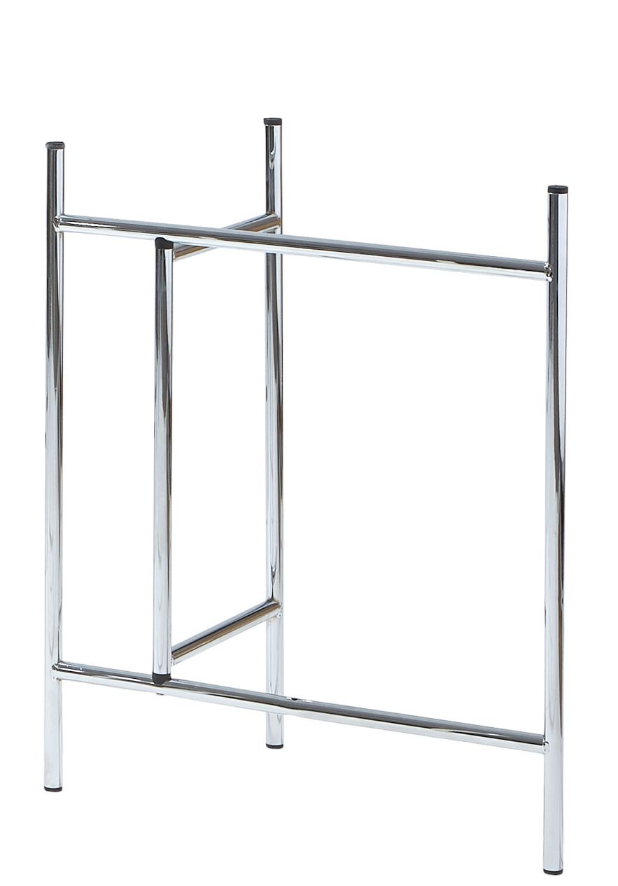 Eiermann Tischgestell 3 verchromt von Richard Lampert: Metallgestell für Tische, höhenverstellbar und modern.
