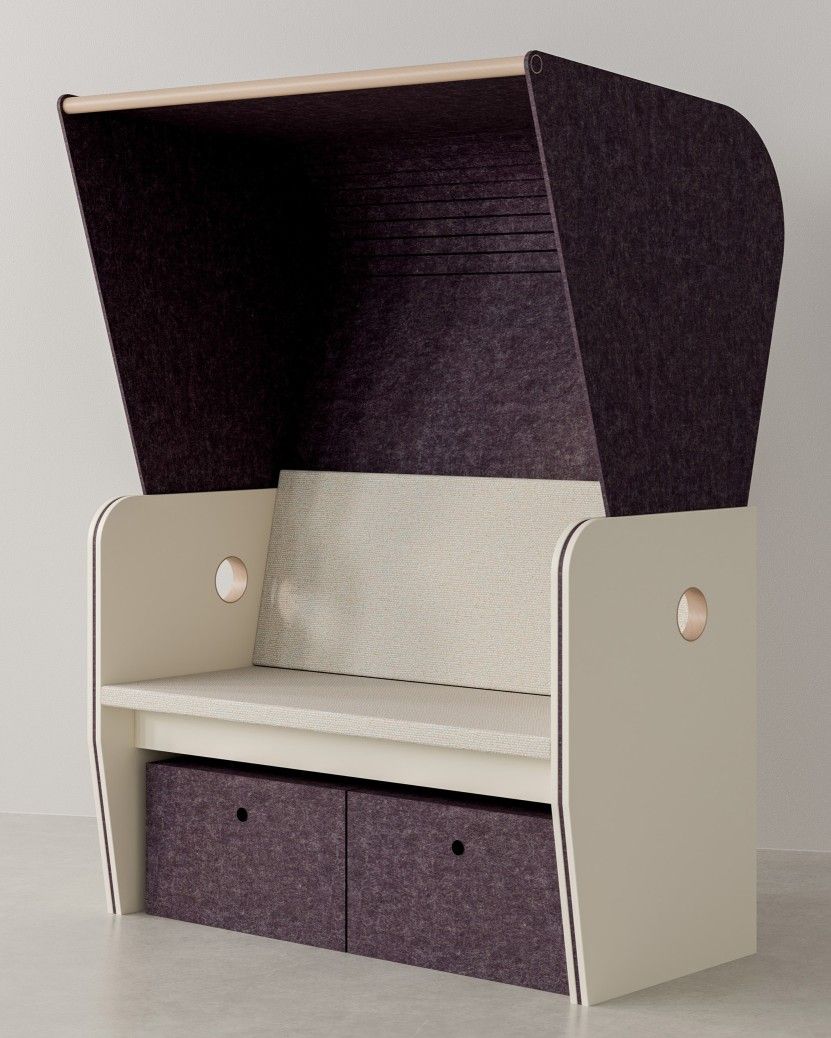 Baltic Strandkorb Besprechungs-/ Rückzugsplatz Palmberg