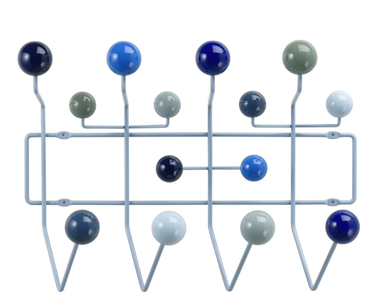 Eames Hang it all Garderobe Kühl Vitra