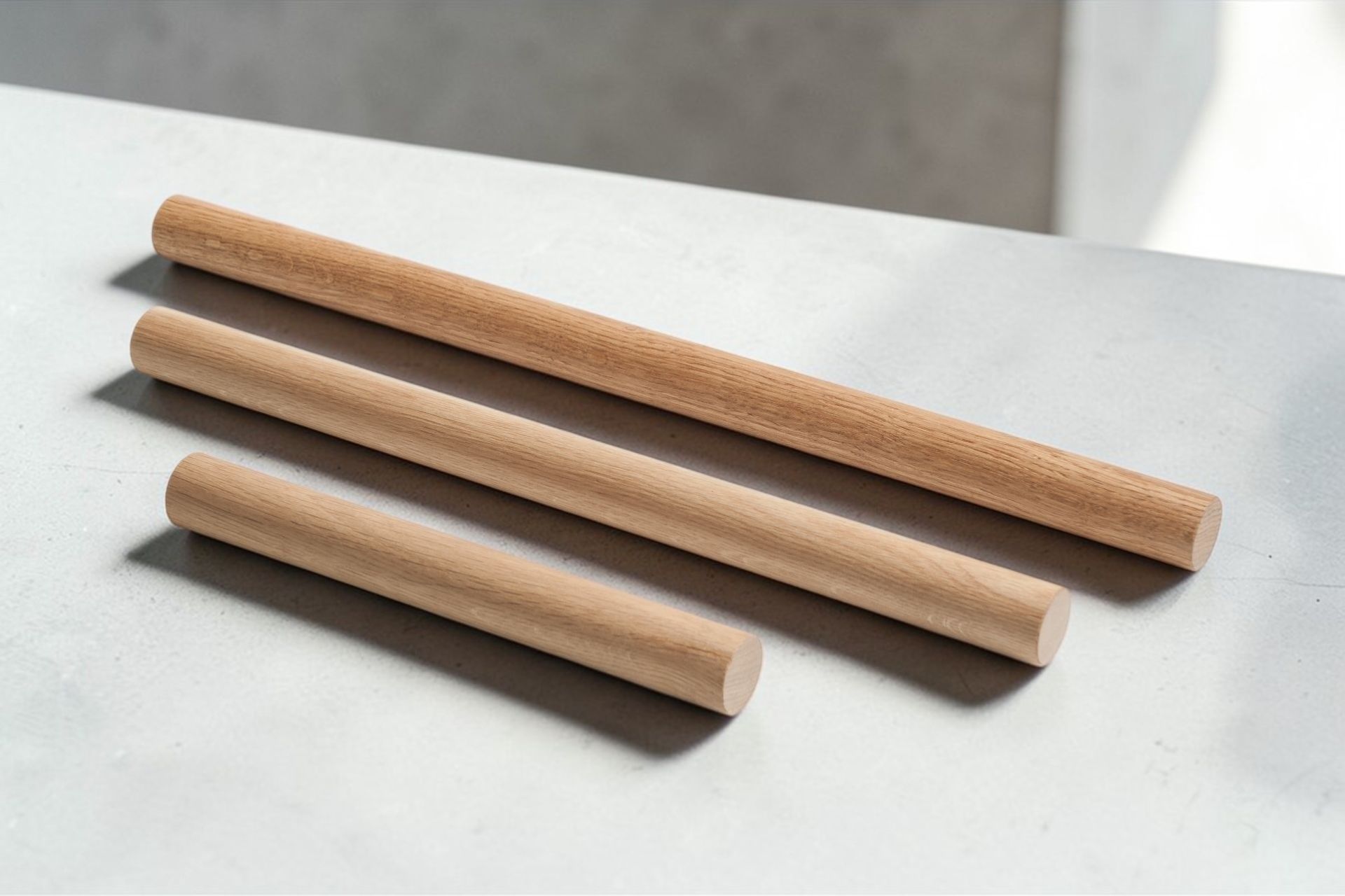 Teigrolle Eichenholz 50 cm Side by Side