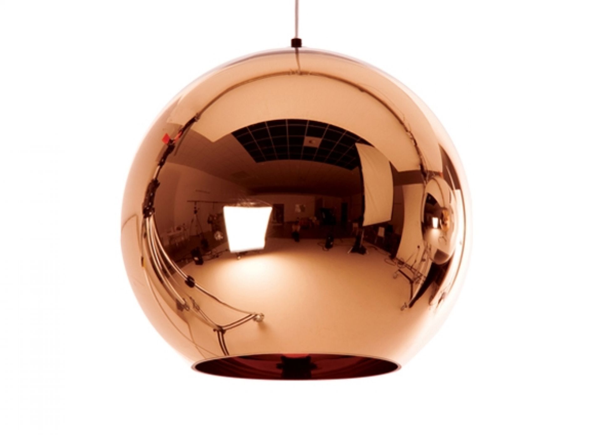 Copper Round 45 cm LED Pendelleuchte Tom Dixon