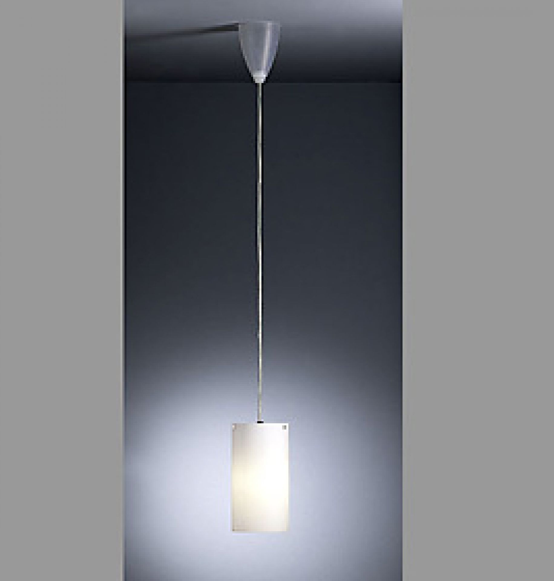 HLWS 04 Pendelleuchte von Tecnolumen: Schlichte, rechteckige Hängelampe für stilvolle Beleuchtung im Wohnraum. Modernes Design.