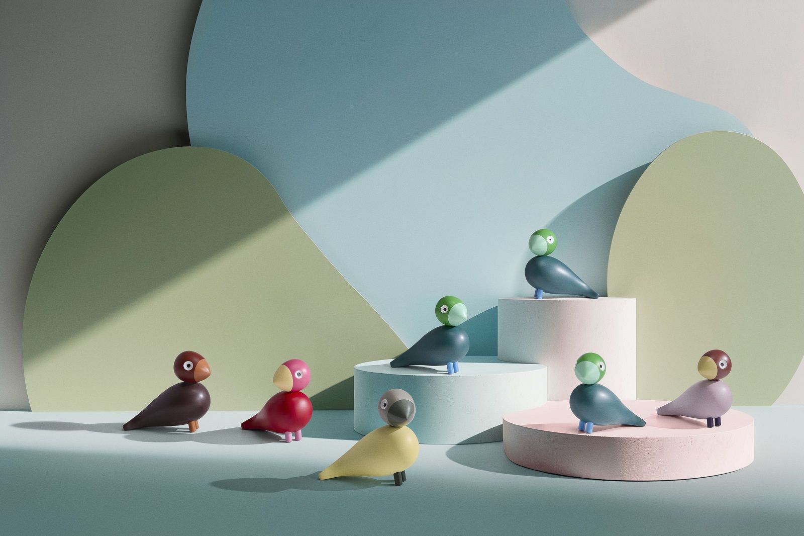 Birk Year Bird 2026 H12.5 cm Dunkelgrün LIMITED EDITION Kay Bojesen