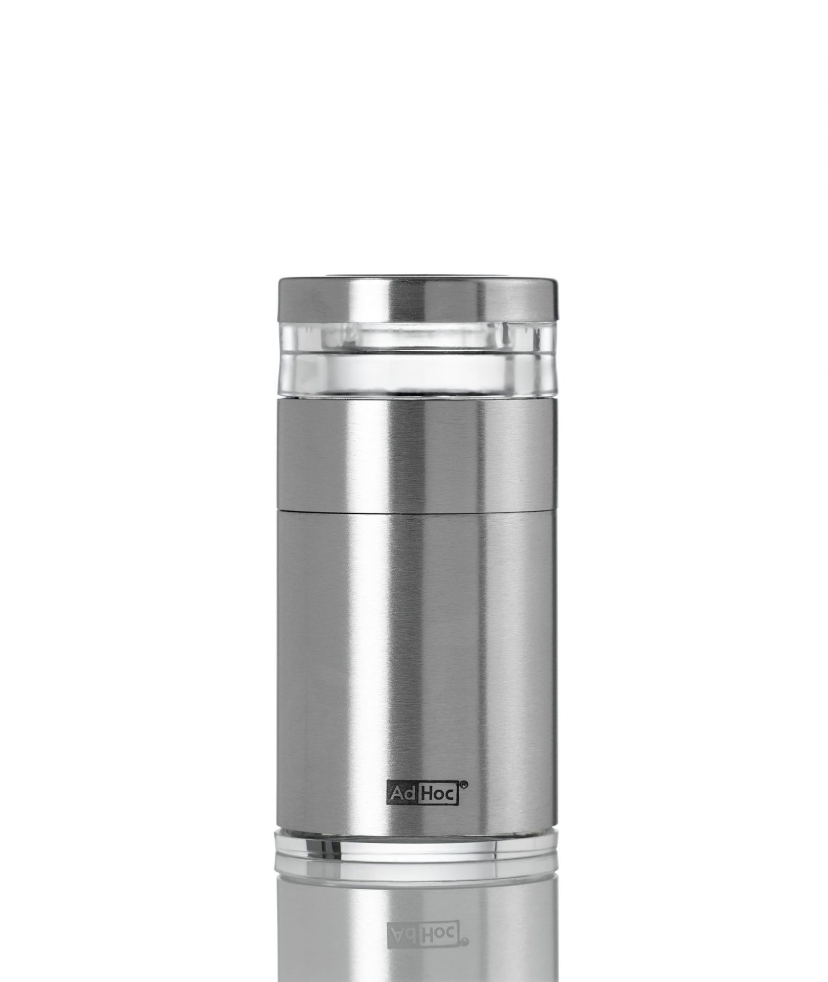 AdHoc Kräuterschneider aus Edelstahl, ideal zum Zerkleinern von frischen Kräutern und Gewürzen.