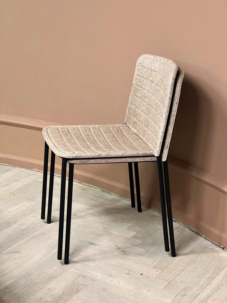 Flax Stacker Chair Stuhl Please wait to be seated 