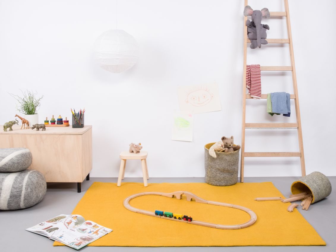 Mono Rechteckig Filzteppich 160 x 230 cm cm myfelt 