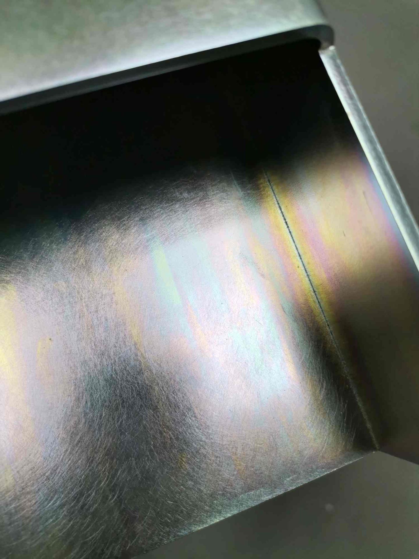 Meta Side Table CHROMGELB Beistelltisch New Tendency MÄNGELEXEMPLAR  