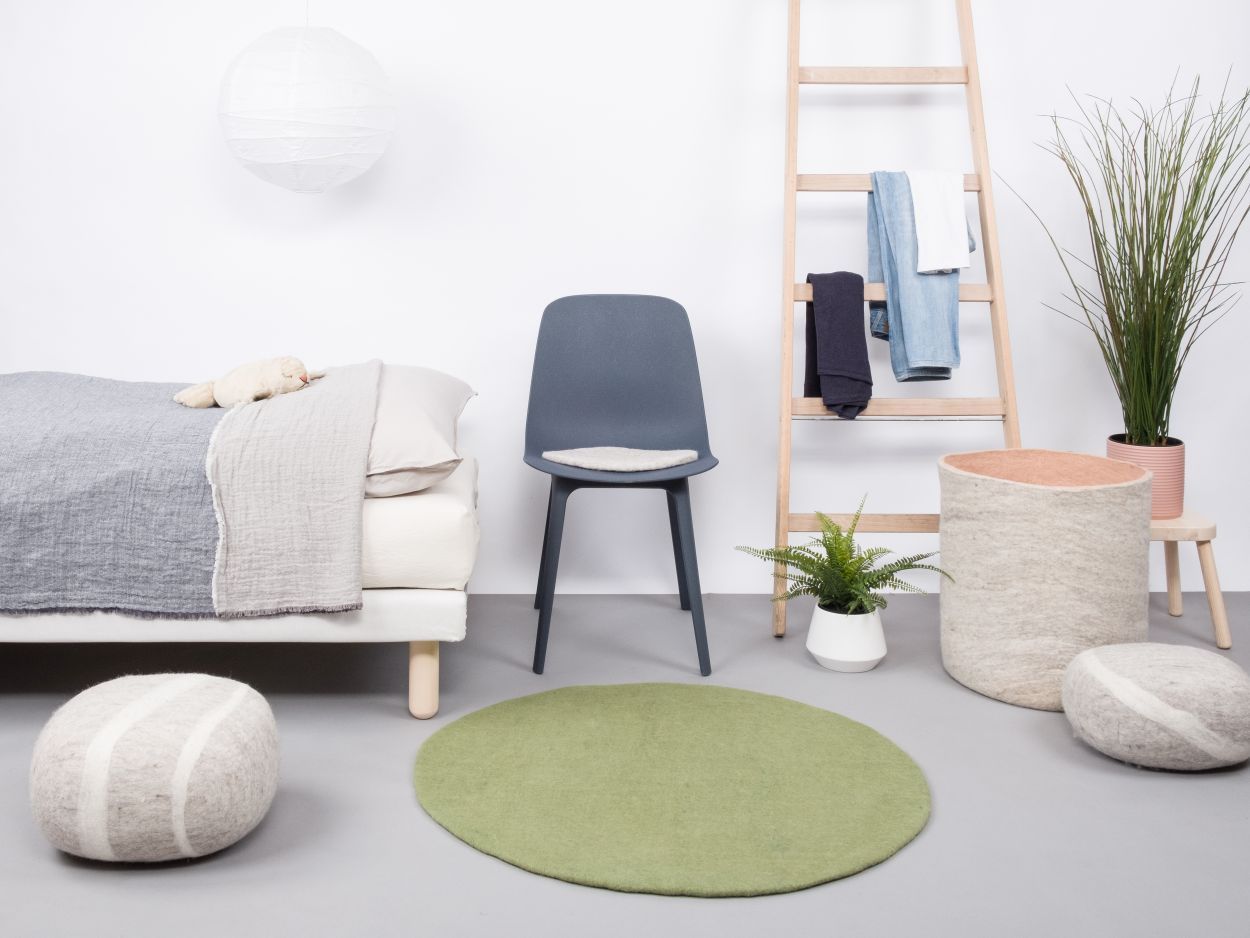 Mono Rund Filzteppich Ø 160 cm myfelt