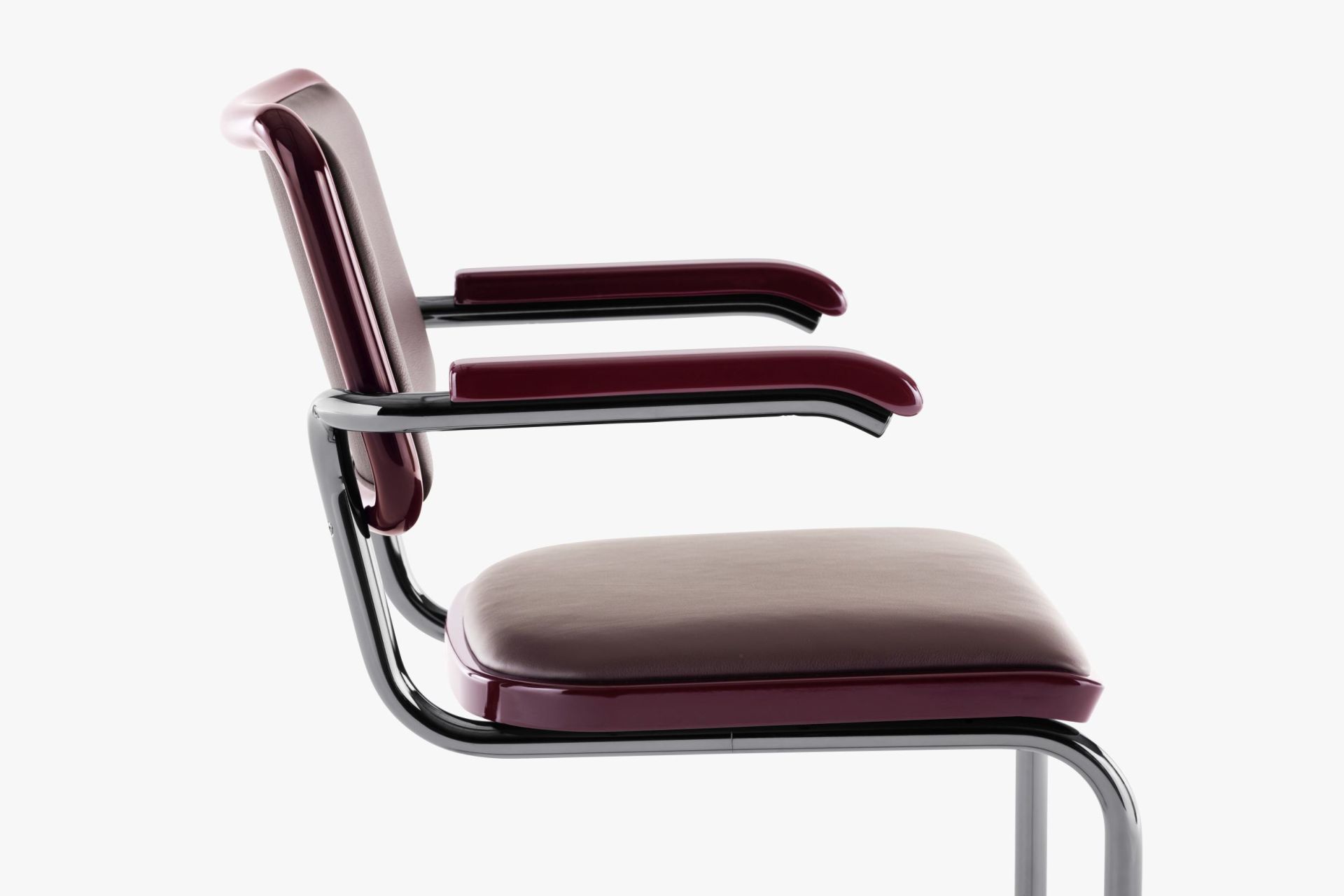 JS. Thonet by Jil Sander S 64 P / S64P Freischwinger Thonet