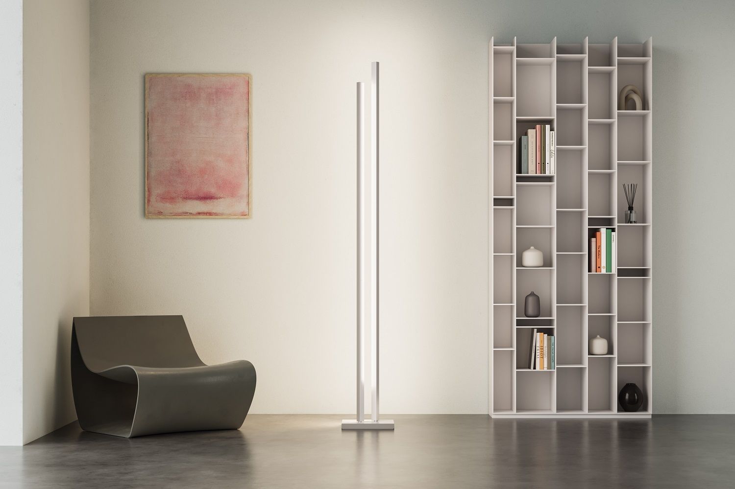 Parallel Floor lamp Stehleuchte stele