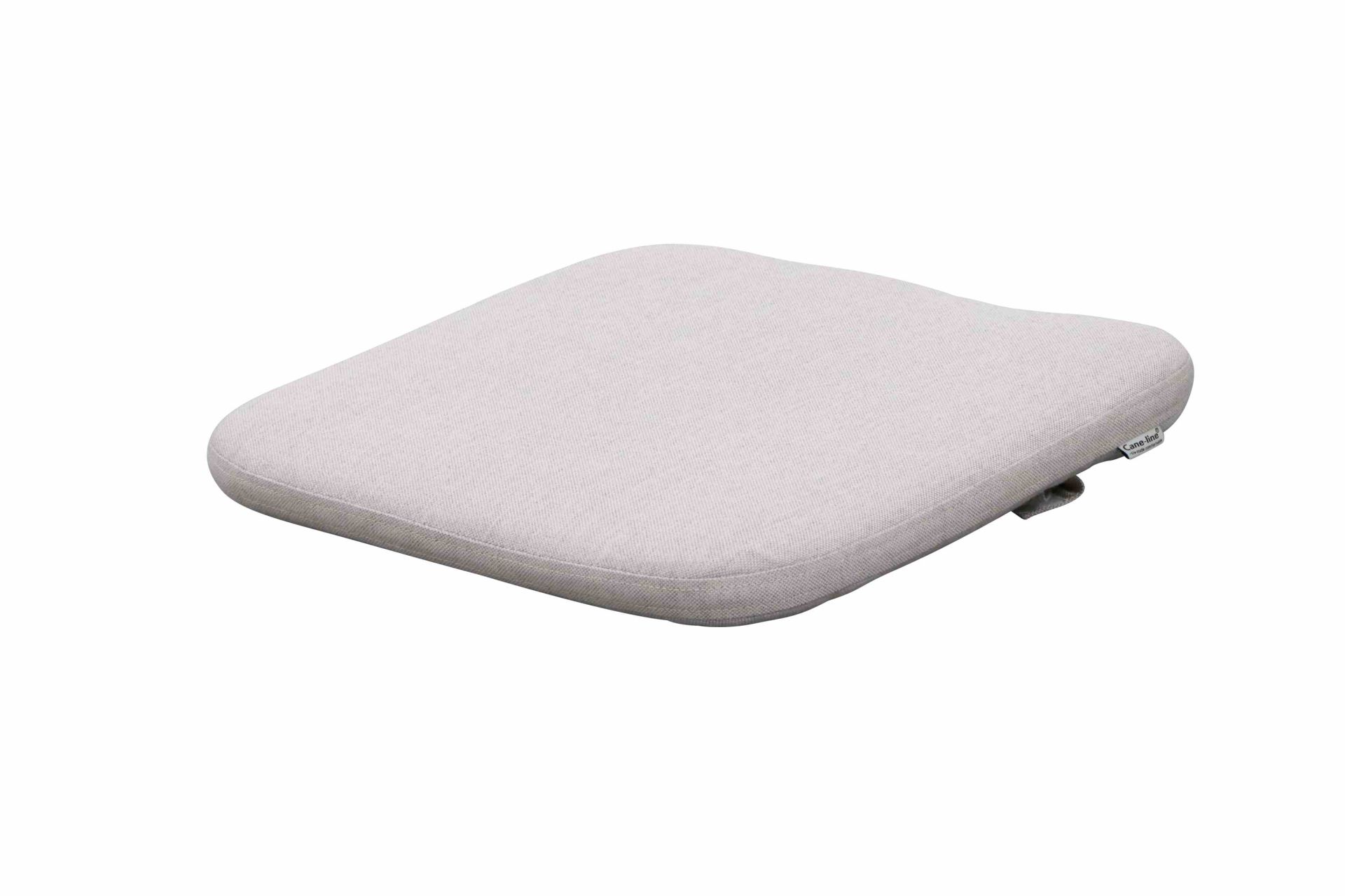 Beiges Sitzkissen für Cane-Line Bliss Stuhl Outdoor, bequemes Polster für Gartenmöbel und Terrassenstuhl.