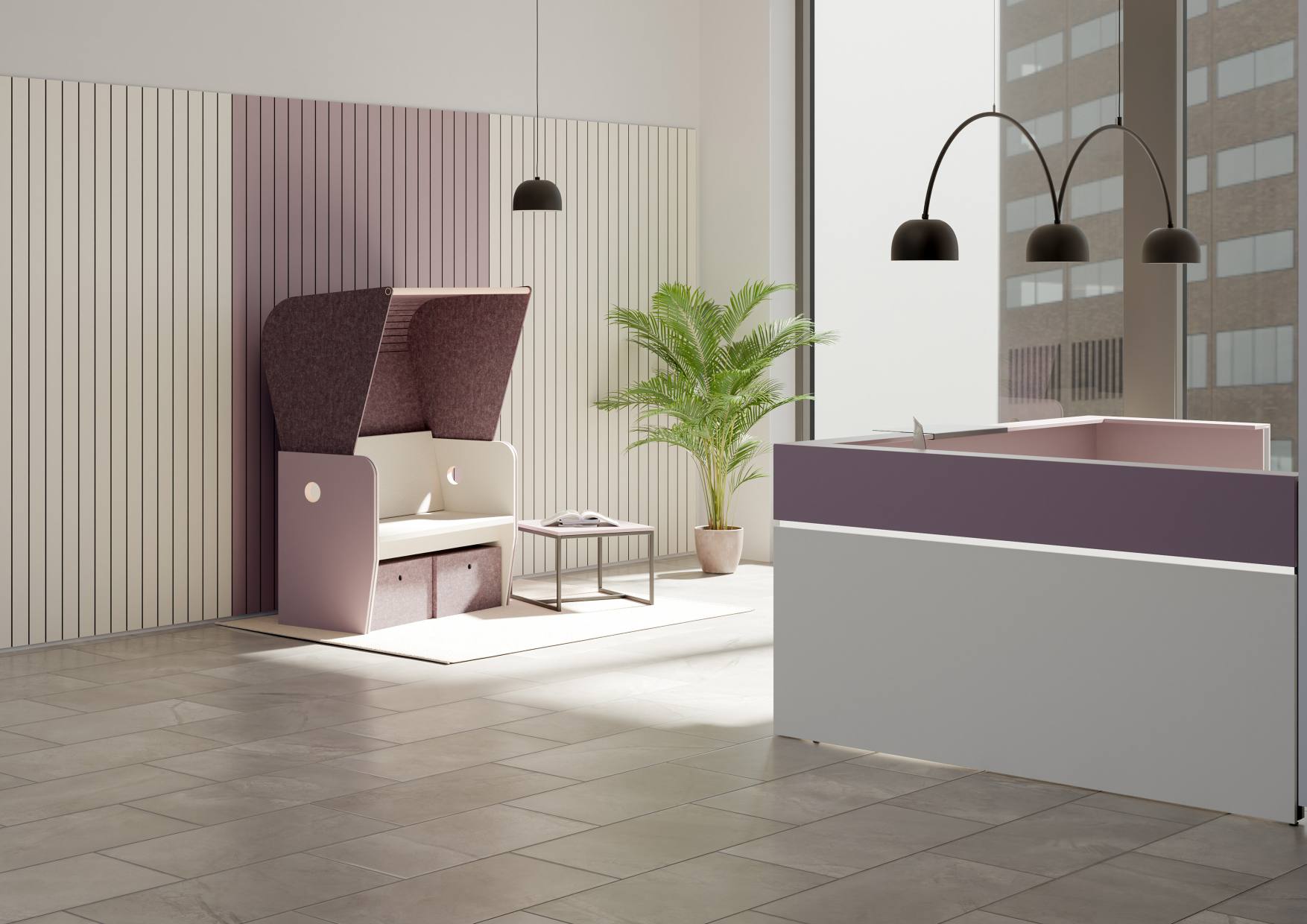 Baltic Strandkorb Besprechungs-/ Rückzugsplatz Palmberg