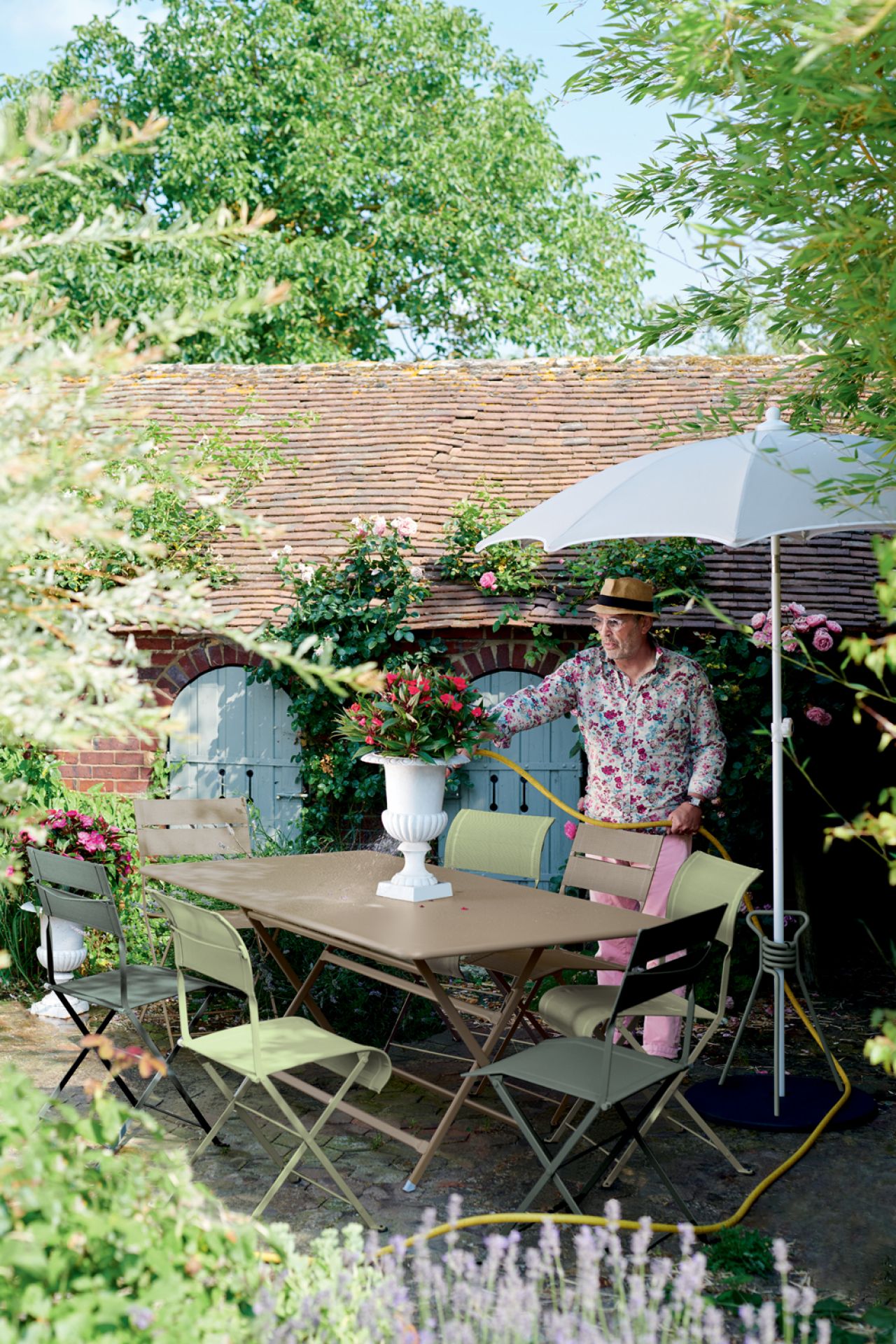 Caractere Outdoor Klapptisch Fermob eckig/rund