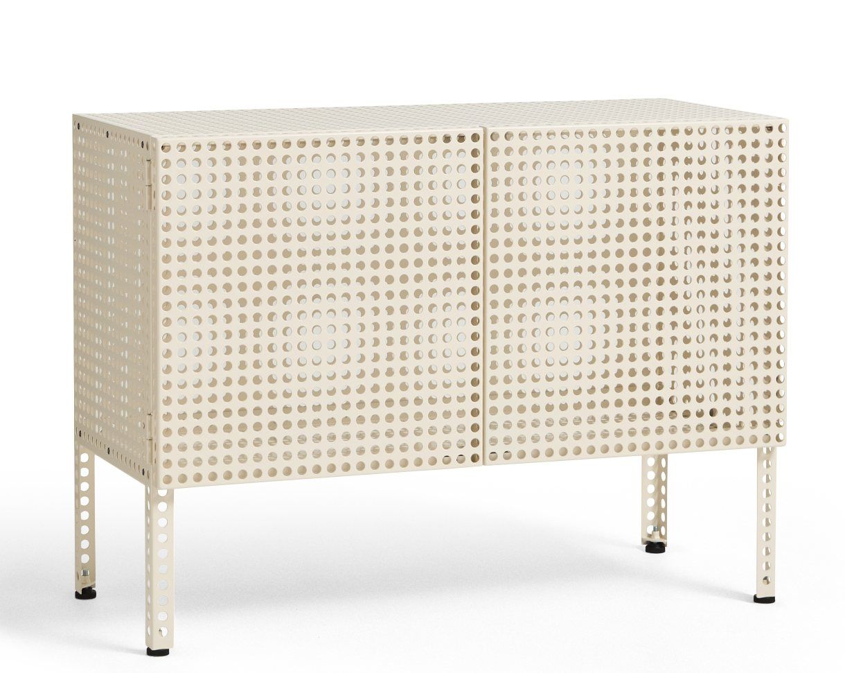 Perforated Cabinet Floor Small Sideboard Hay