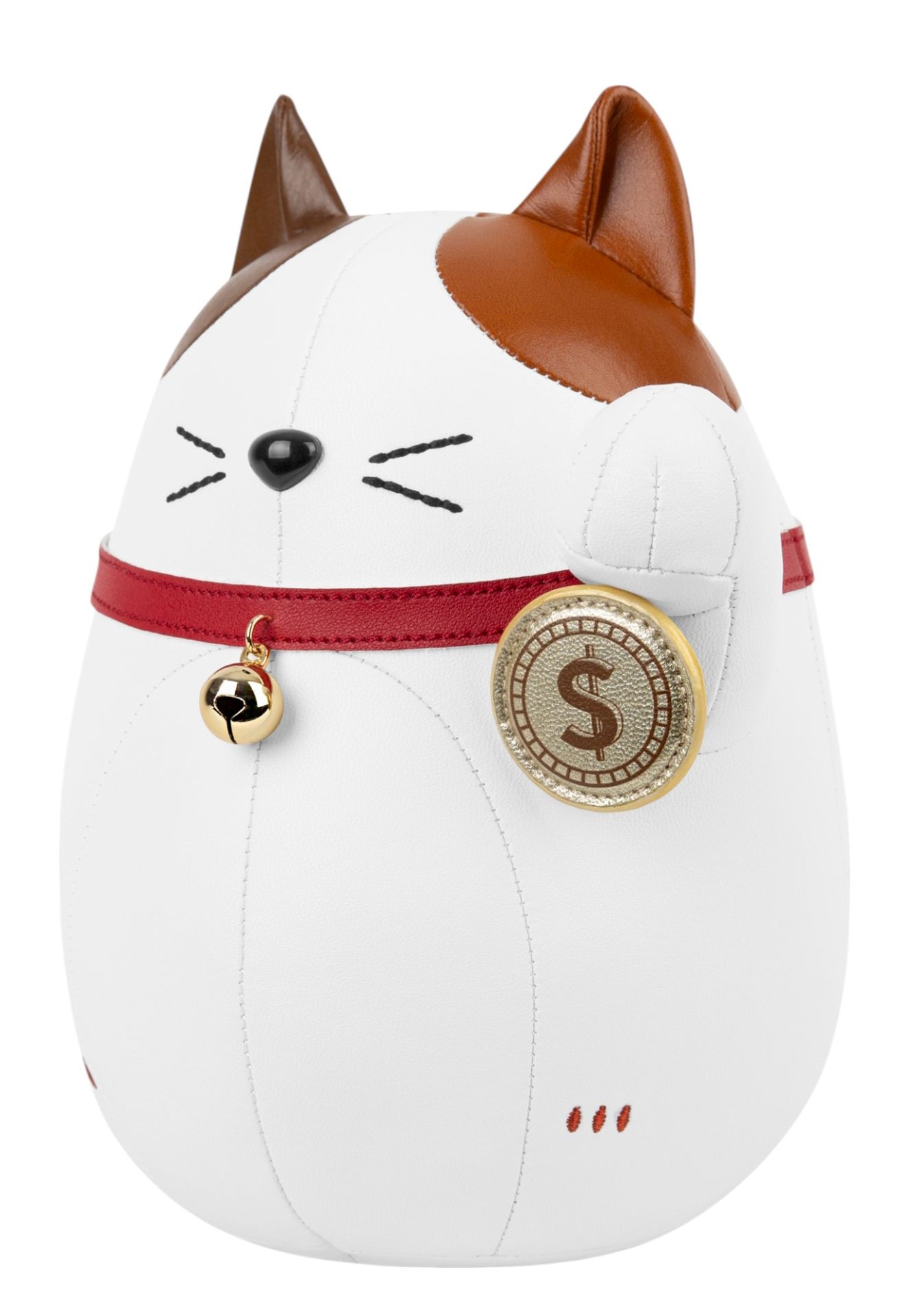 Buchstütze Lucky Cat Fu Tan / Weiß Züny 