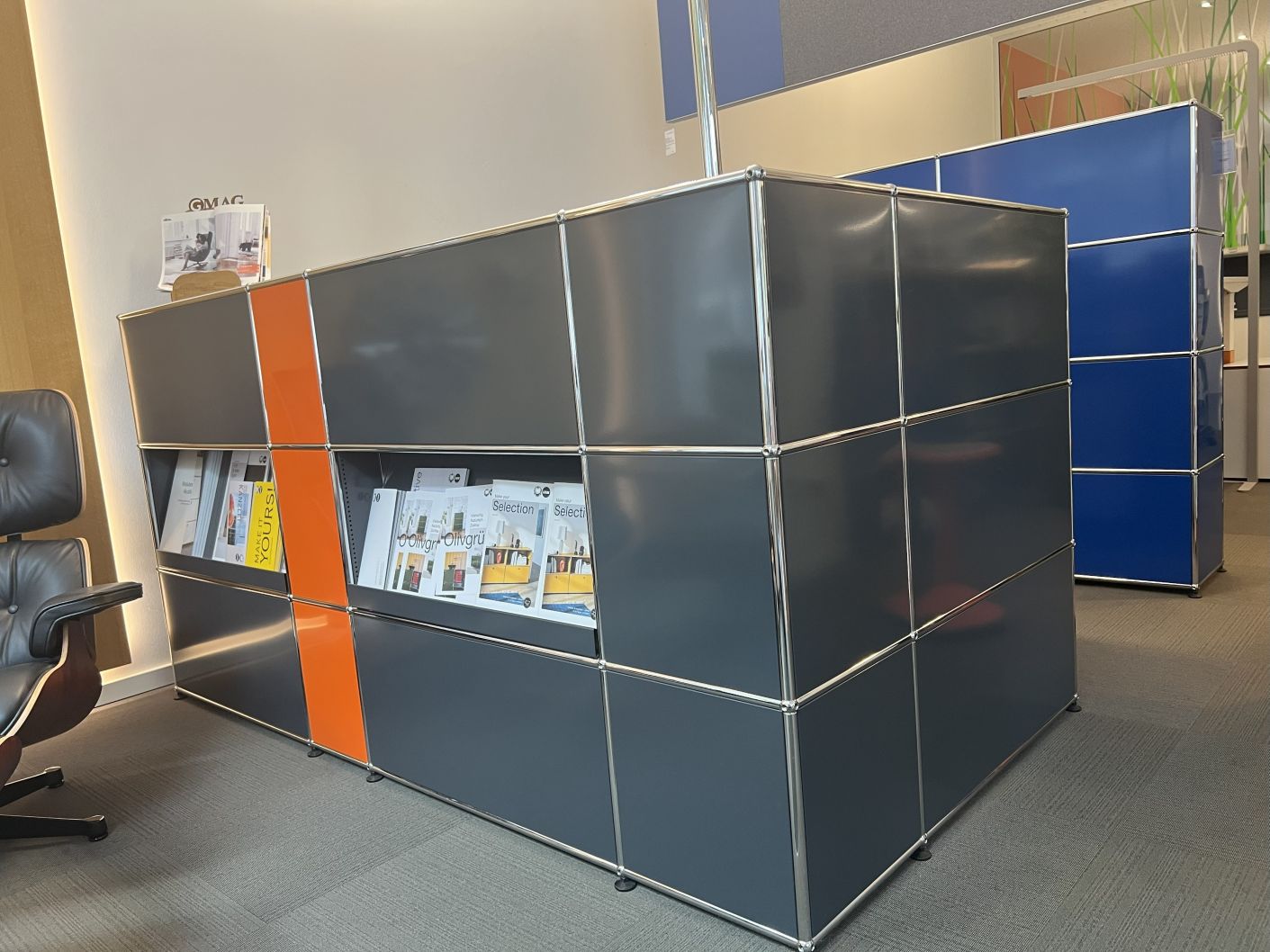 USM Haller Theke AUSSTELLUNGSSTÜCK / GEBRAUCHTMÖBEL