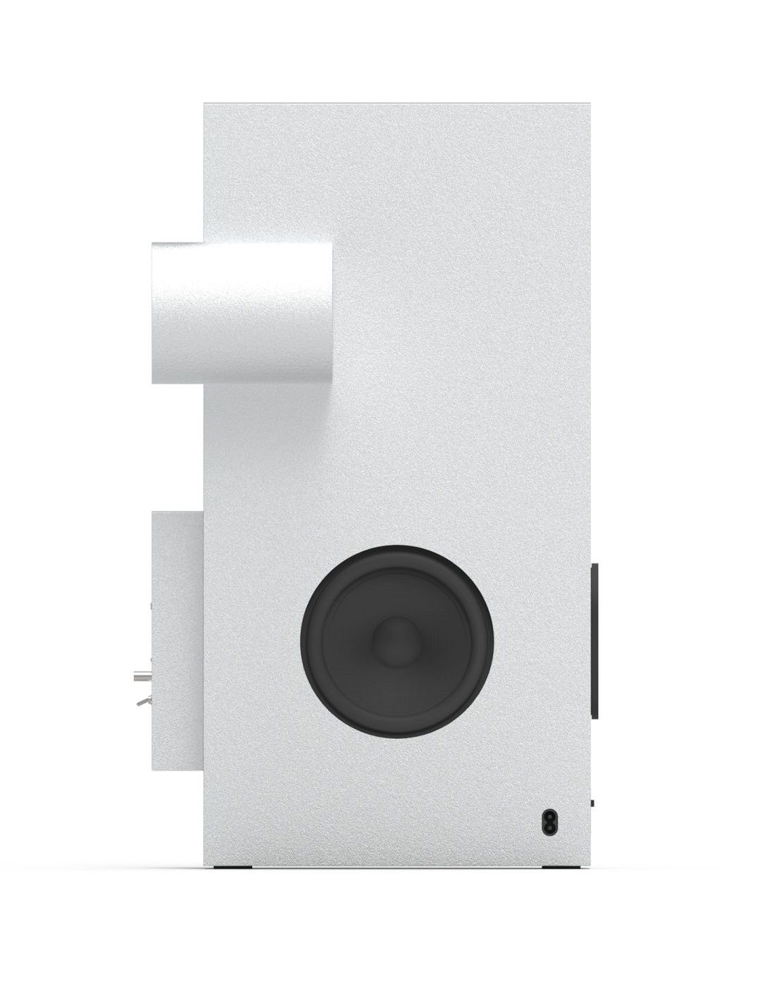 Brutalist Lautsprecher Transparent