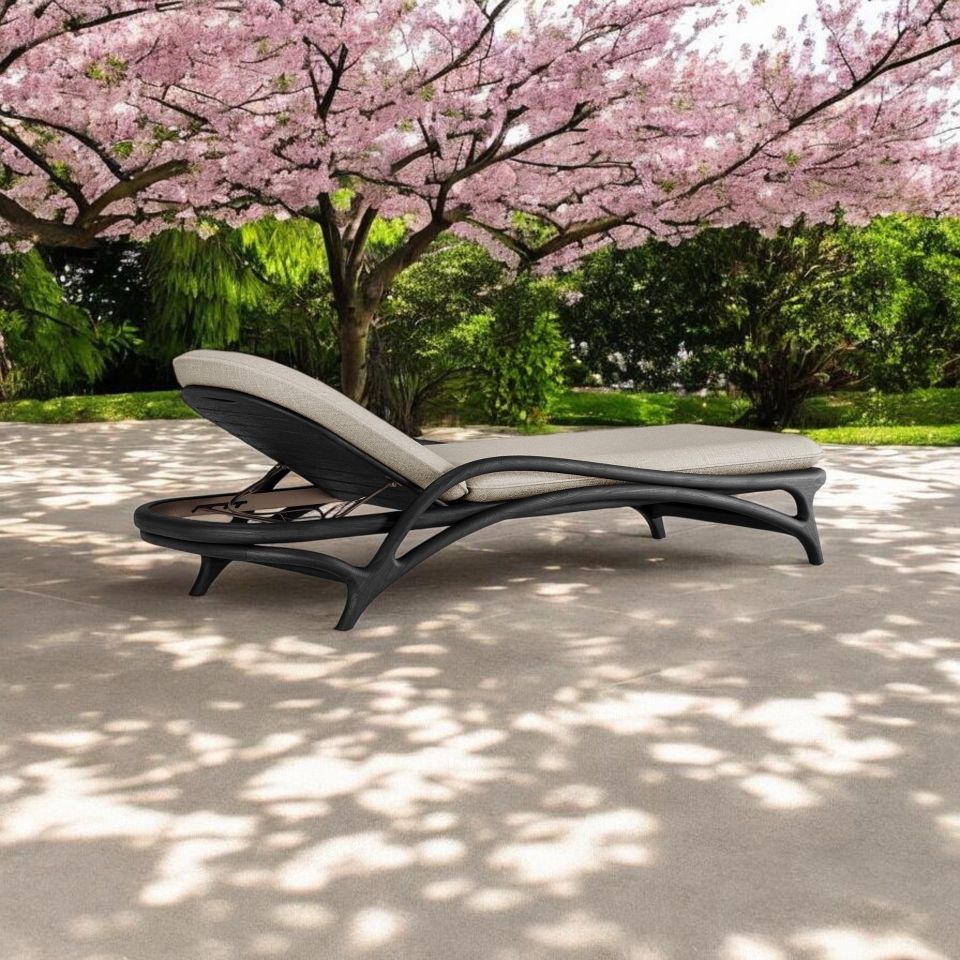 Zen verstellbarer Liegestuhl Outdoor Morpho