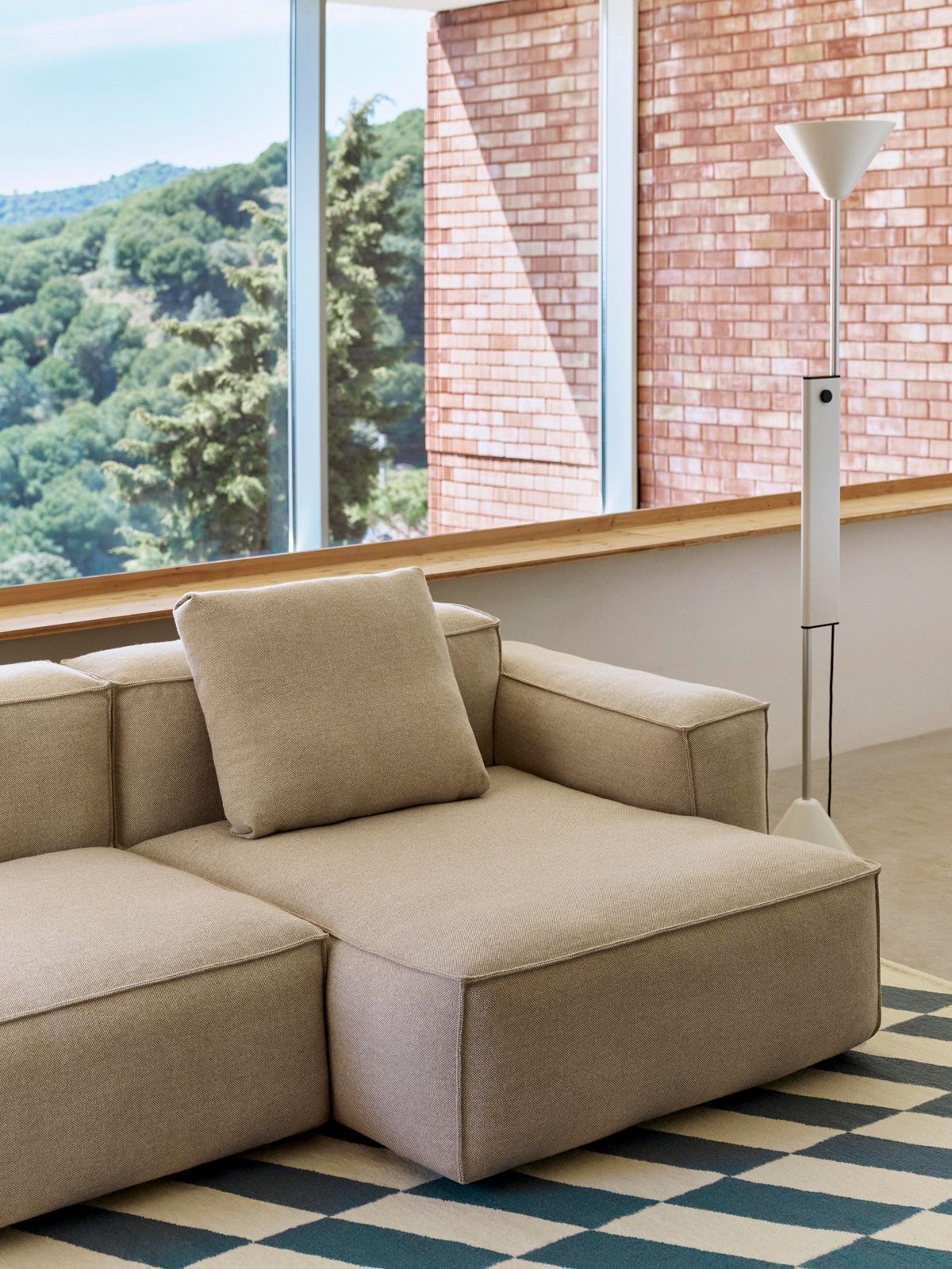 Mags S9301 Lounge Right Backrest Modul mit abziehbaren Bezug Hay
